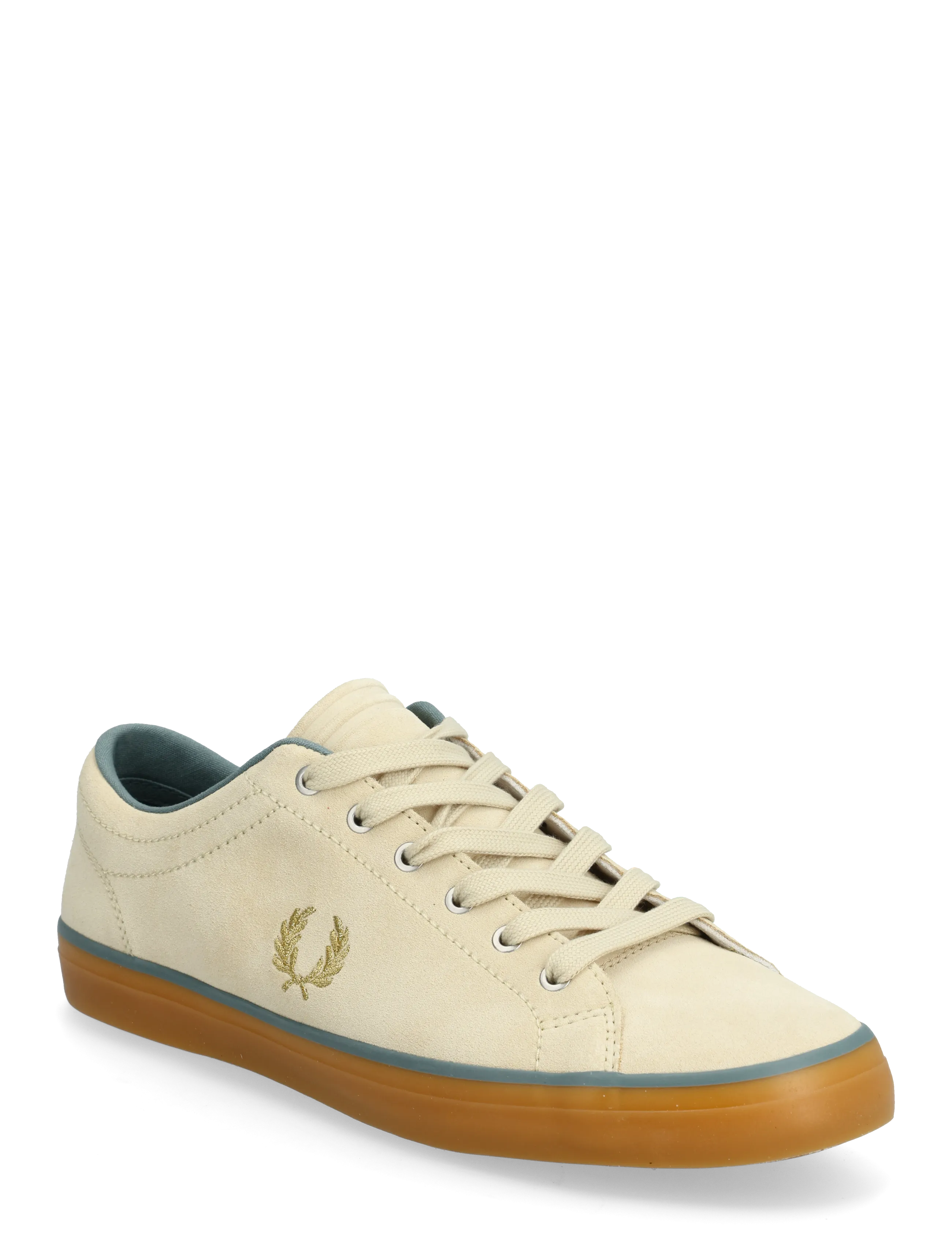 FRED PERRY Baseline Wildleder Beige - 40 - Herren