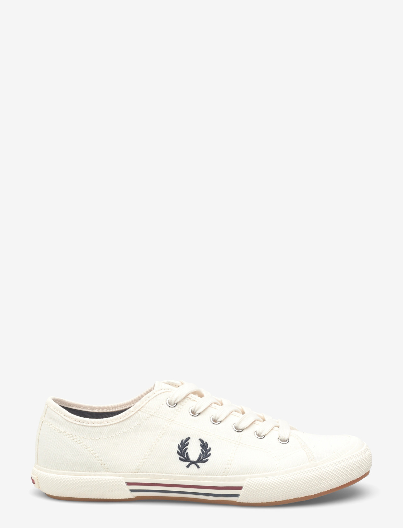 Fred Perry - B708 VINTAGE TENNIS CANVAS - niedriger schnitt - snwht/bred/nvy - 1