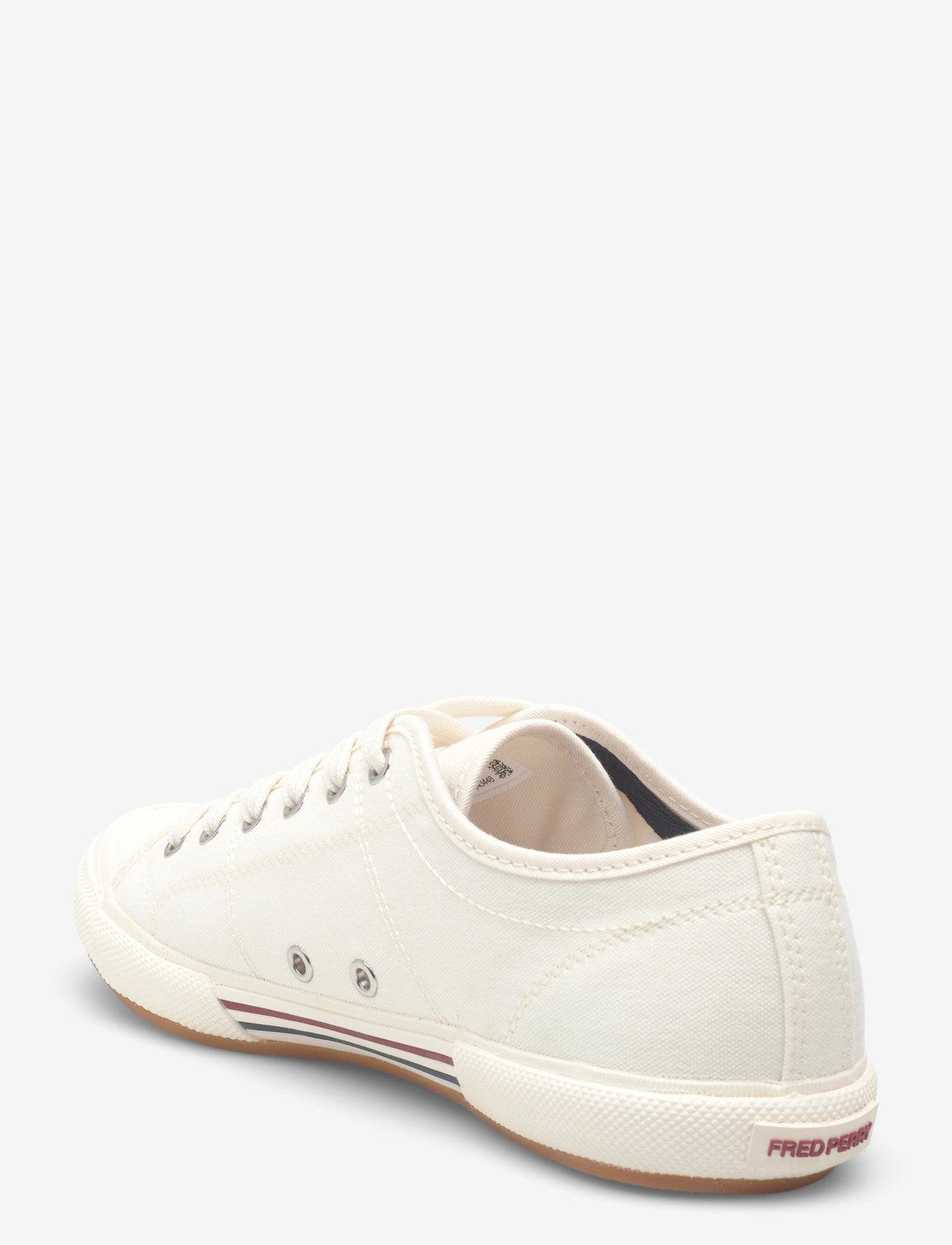Fred Perry - B708 VINTAGE TENNIS CANVAS - niedriger schnitt - snwht/bred/nvy - 2