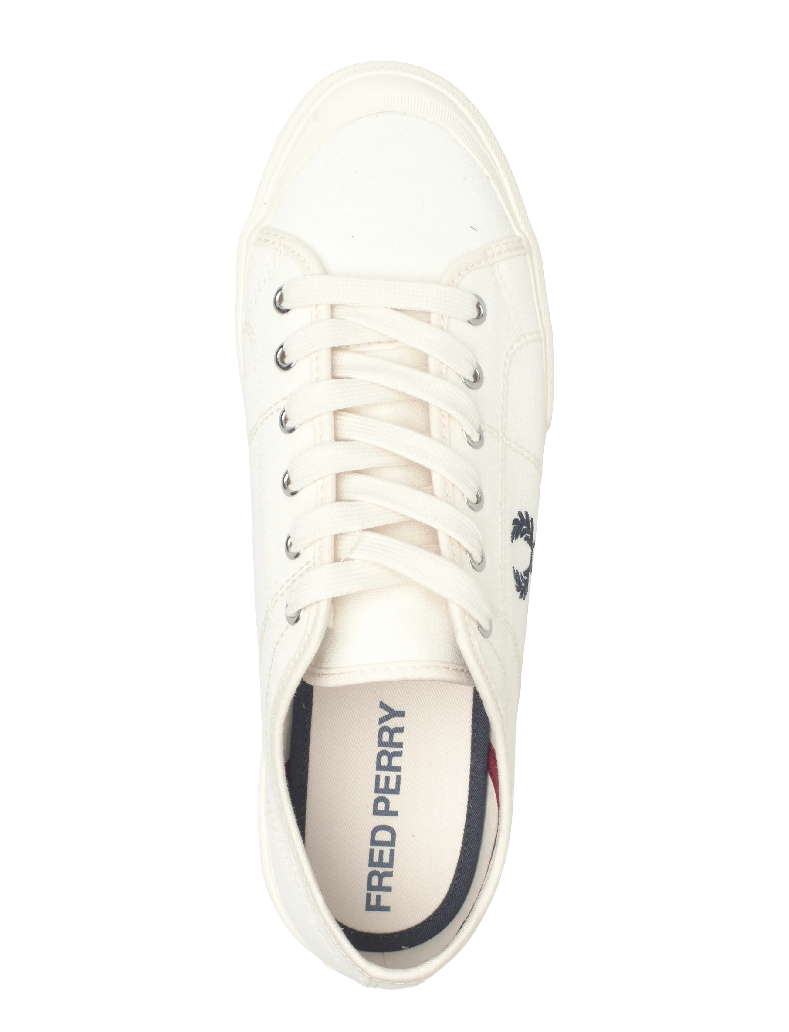 Fred Perry - B708 VINTAGE TENNIS CANVAS - madala säärega tossud - snwht/bred/nvy - 3