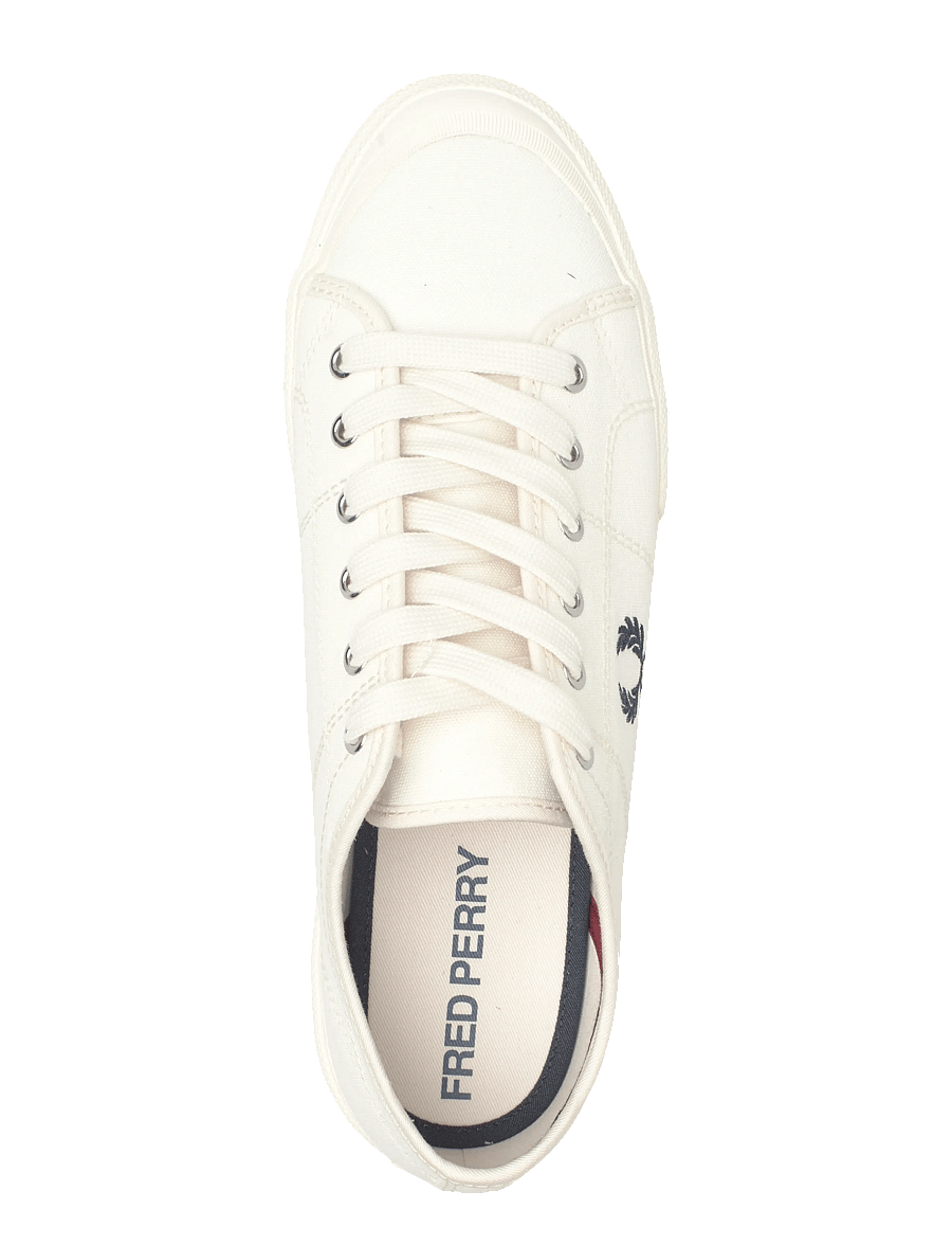 Fred Perry - B708 VINTAGE TENNIS CANVAS - låga sneakers - snwht/bred/nvy - 3