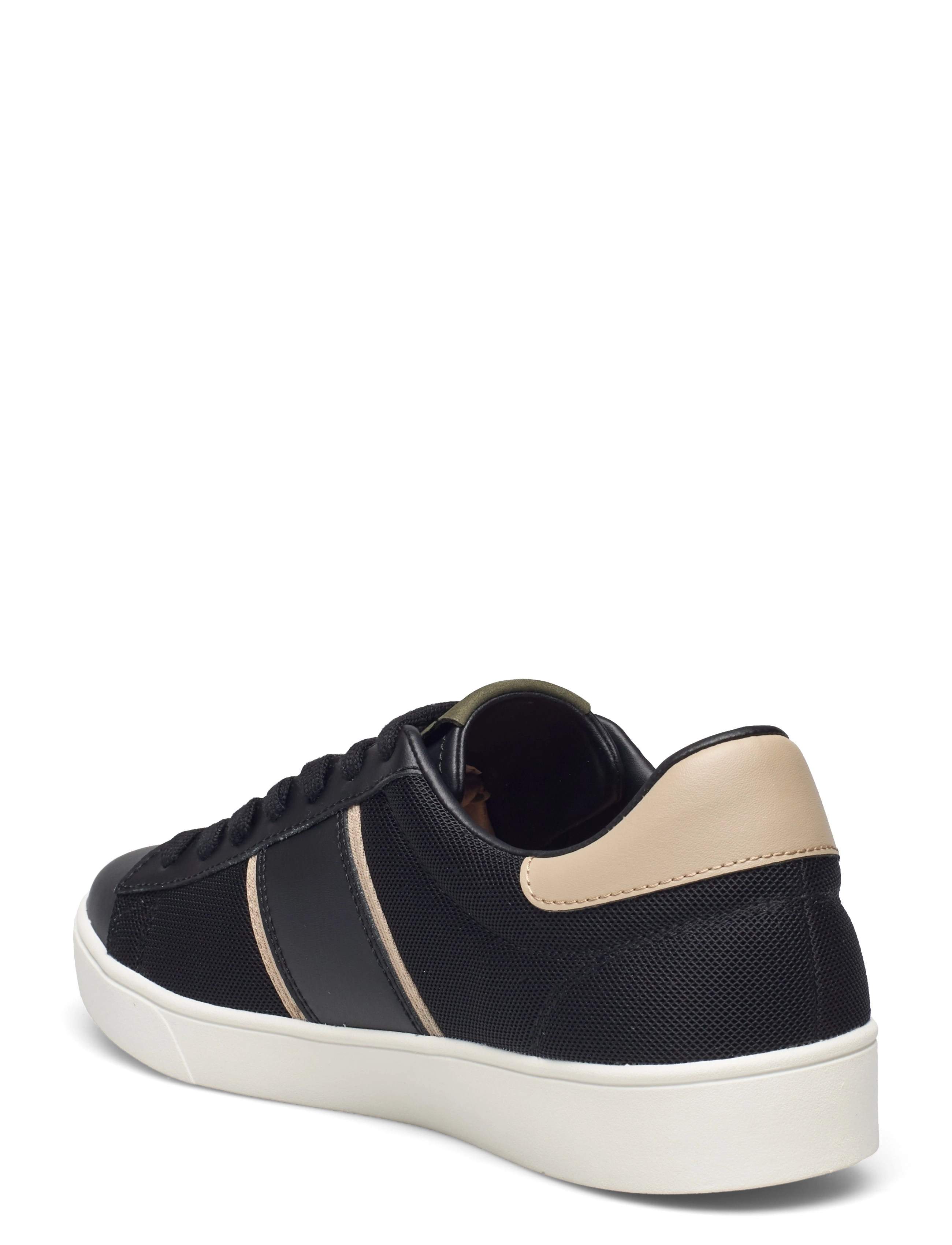 Fred Perry - SPENCER MESH/LTHR - black - 2