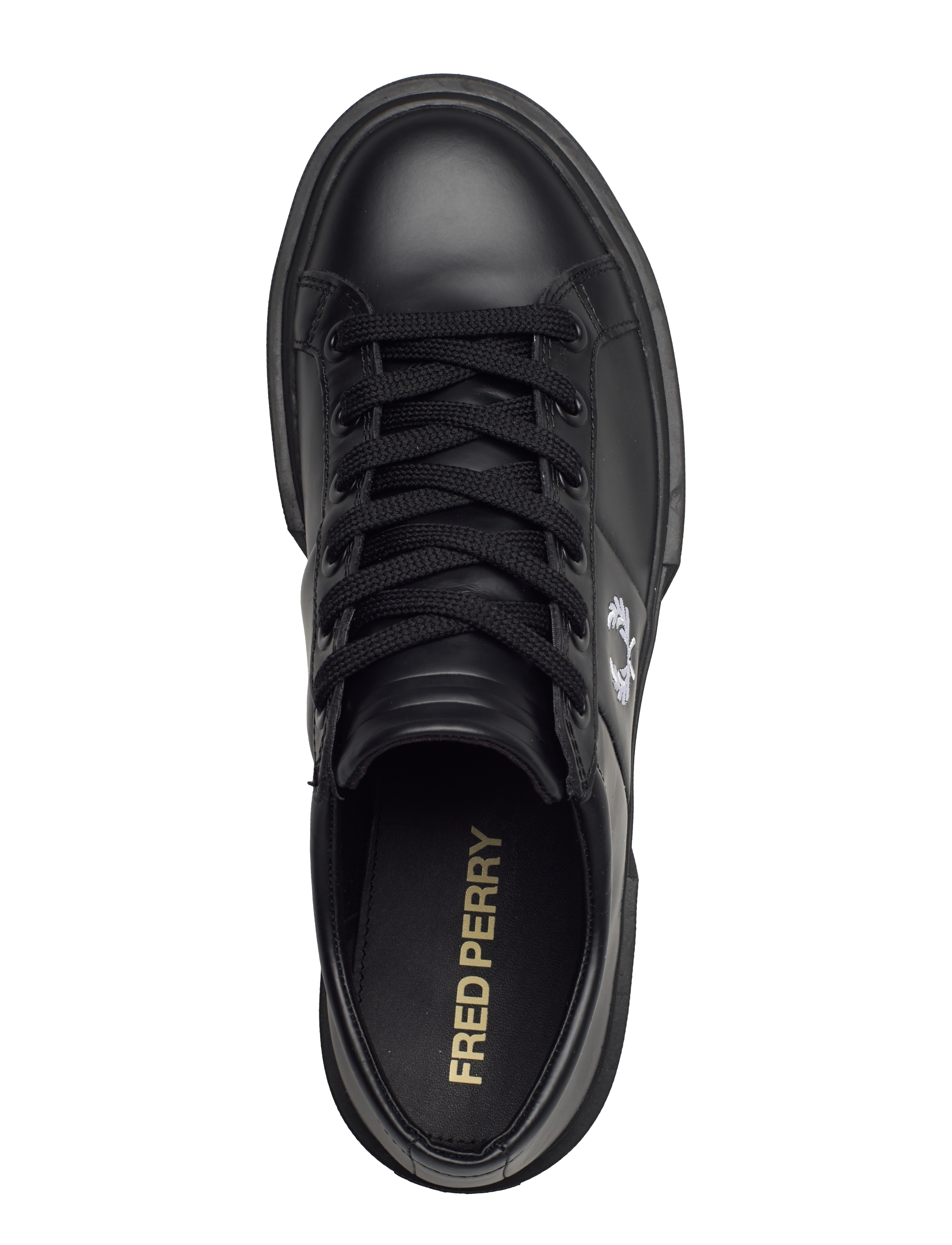 Fred Perry - B70 LEATHER - black - 3