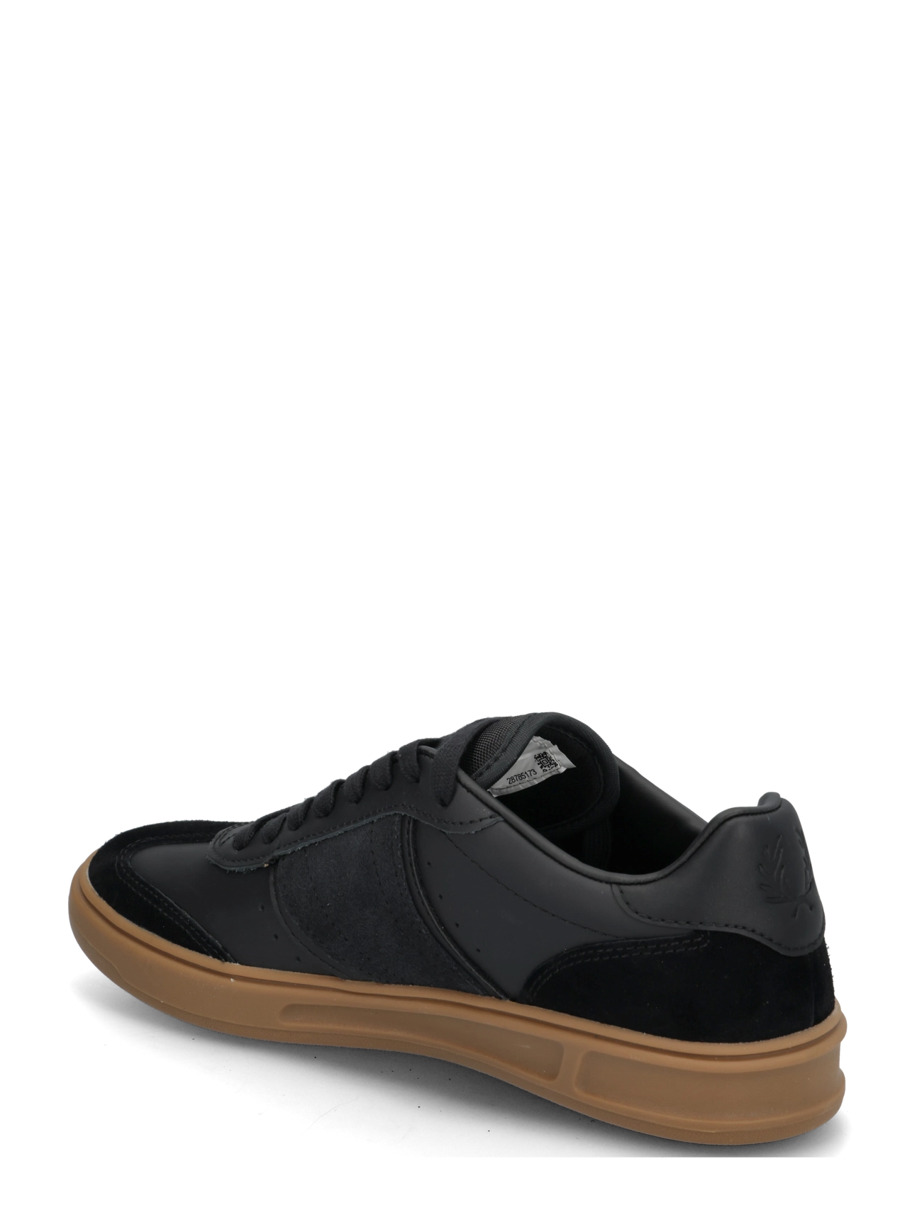 Fred Perry - B4 LEATHER / SUEDE - low-top sneaker - black - 1