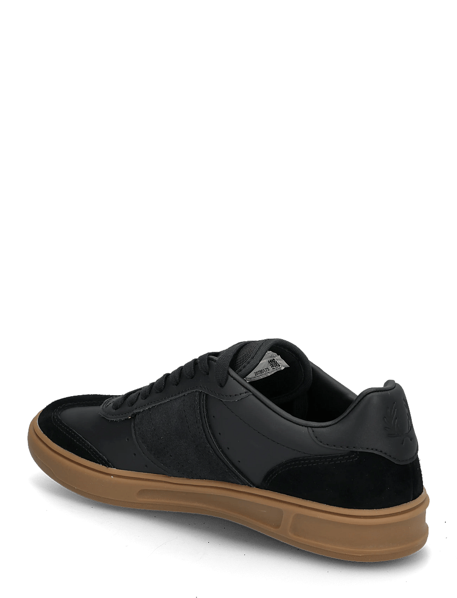 Fred Perry - B4 LEATHER / SUEDE - nach anlass kaufen - black - 1