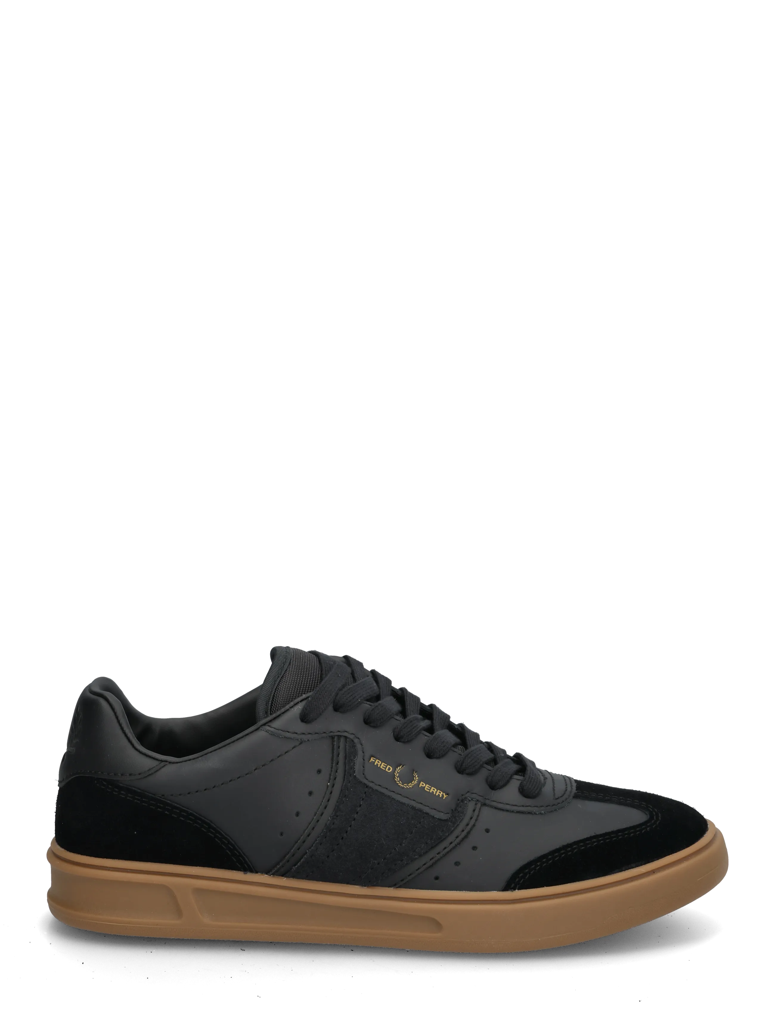 Fred Perry - B4 LEATHER / SUEDE - nach anlass kaufen - black - 2