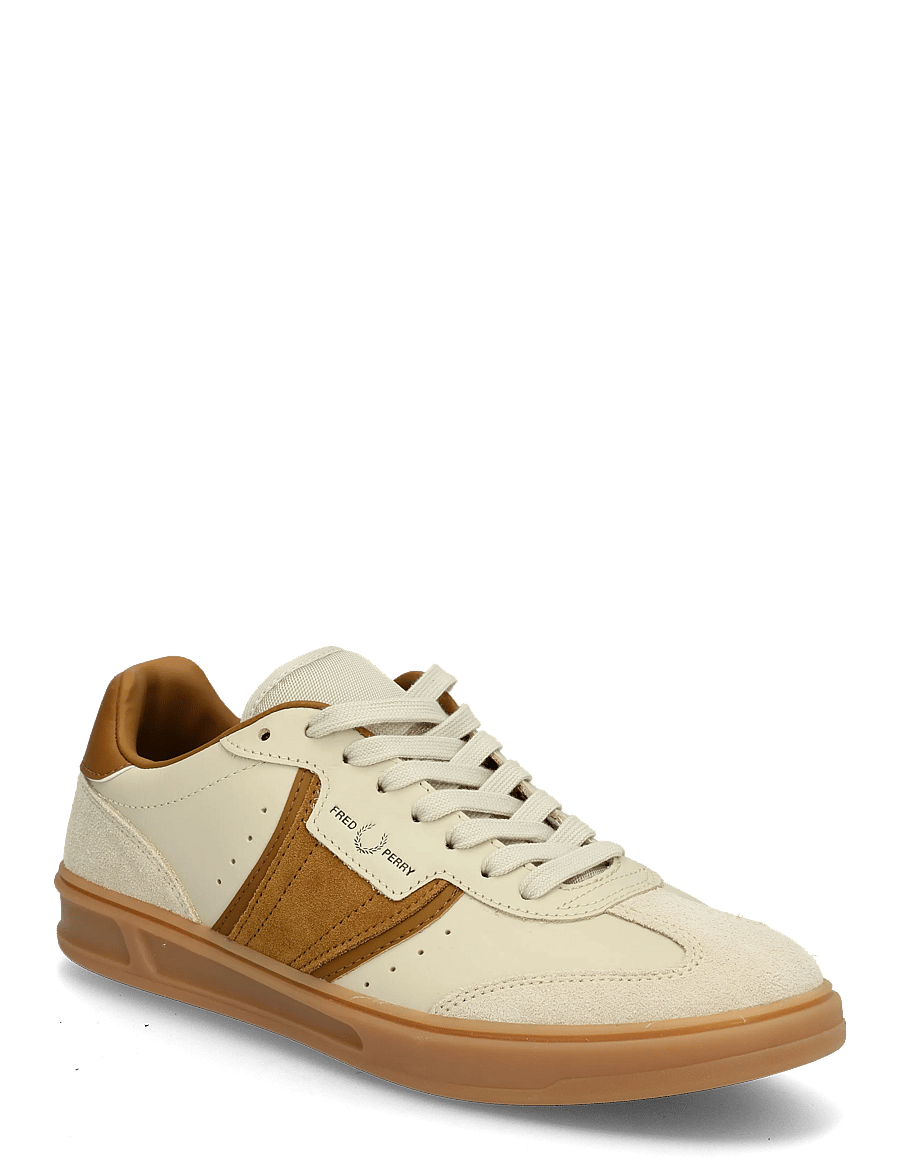 Fred Perry - B4 LEATHER / SUEDE - nach anlass kaufen - oatmeal - 0