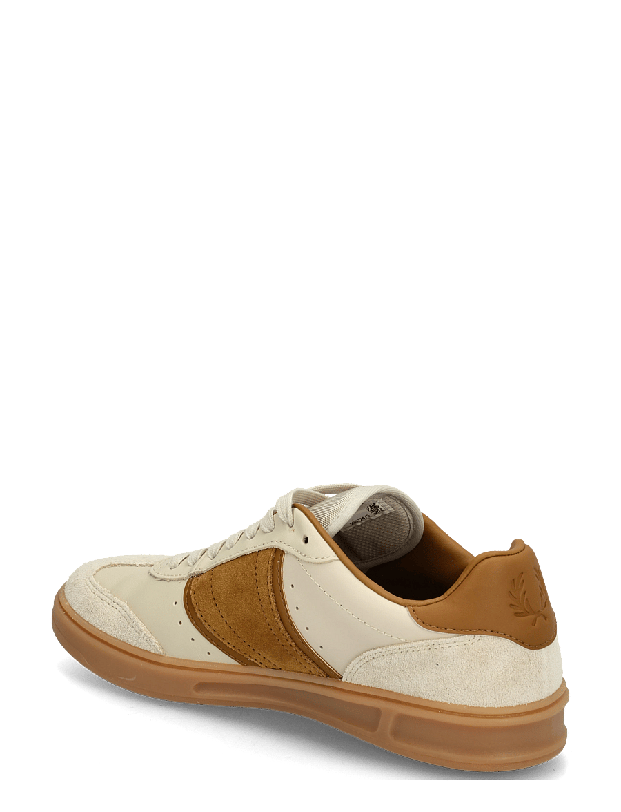 Fred Perry - B4 LEATHER / SUEDE - low-top sneaker - oatmeal - 1