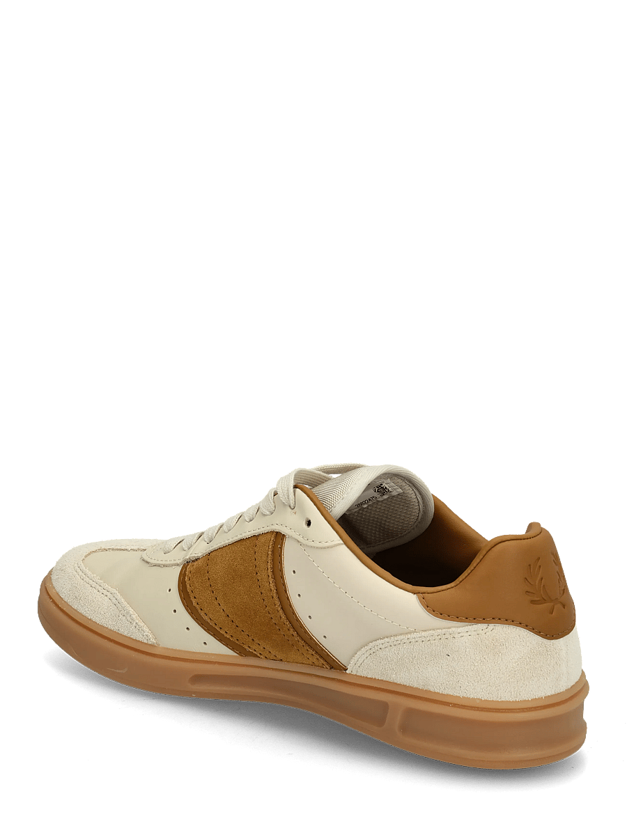 Fred Perry - B4 LEATHER / SUEDE - nach anlass kaufen - oatmeal - 1