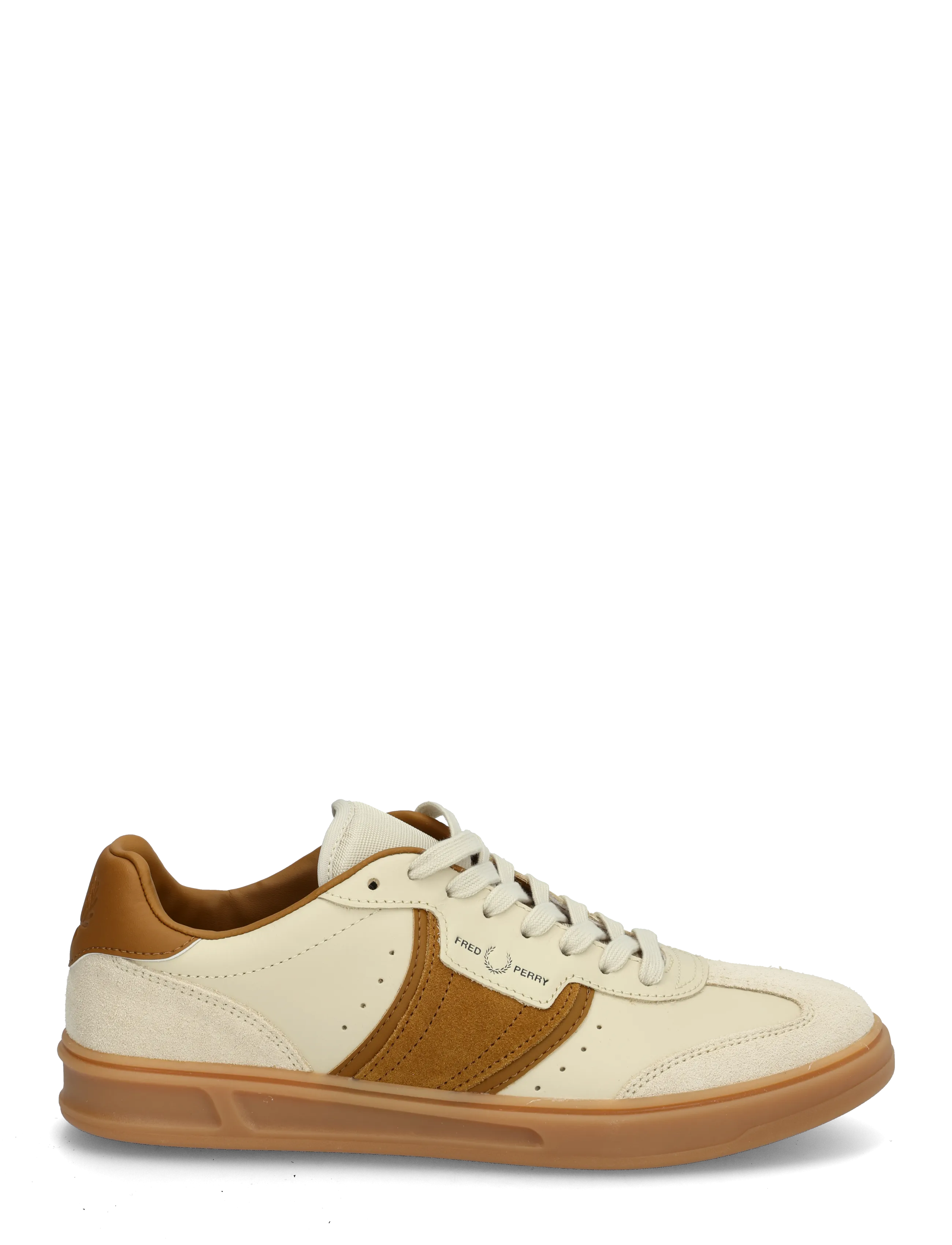 Fred Perry - B4 LEATHER / SUEDE - nach anlass kaufen - oatmeal - 2