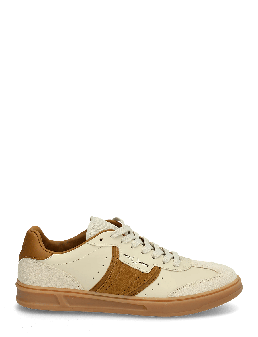 Fred Perry - B4 LEATHER / SUEDE - nach anlass kaufen - oatmeal - 2