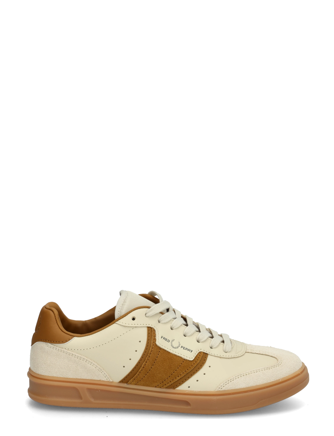 Fred Perry - B4 LEATHER / SUEDE - low-top sneaker - oatmeal - 2