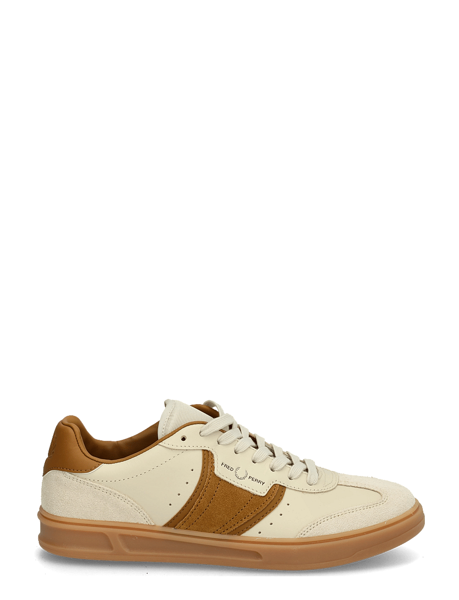 Fred Perry - B4 LEATHER / SUEDE - low-top sneaker - oatmeal - 2