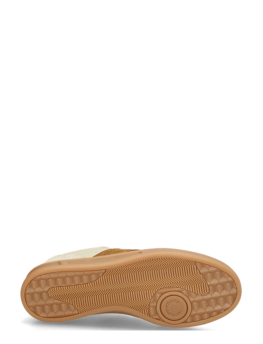 Fred Perry - B4 LEATHER / SUEDE - low-top sneaker - oatmeal - 4