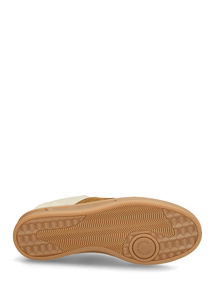 Fred Perry - B4 LEATHER / SUEDE - nach anlass kaufen - oatmeal - 4