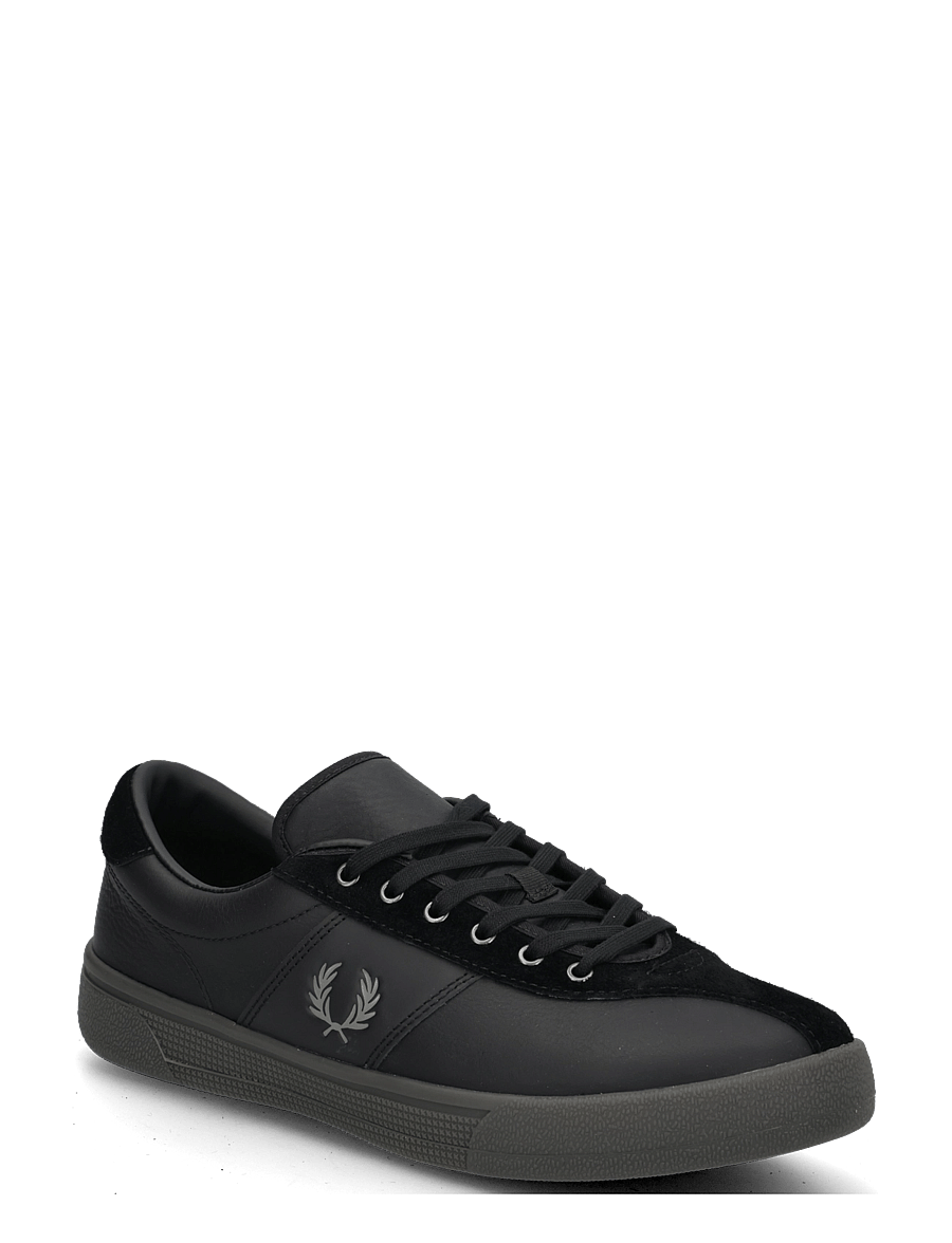 Fred Perry - TENNIS SHOE LTHR/SUEDE - lave sneakers - black - 0