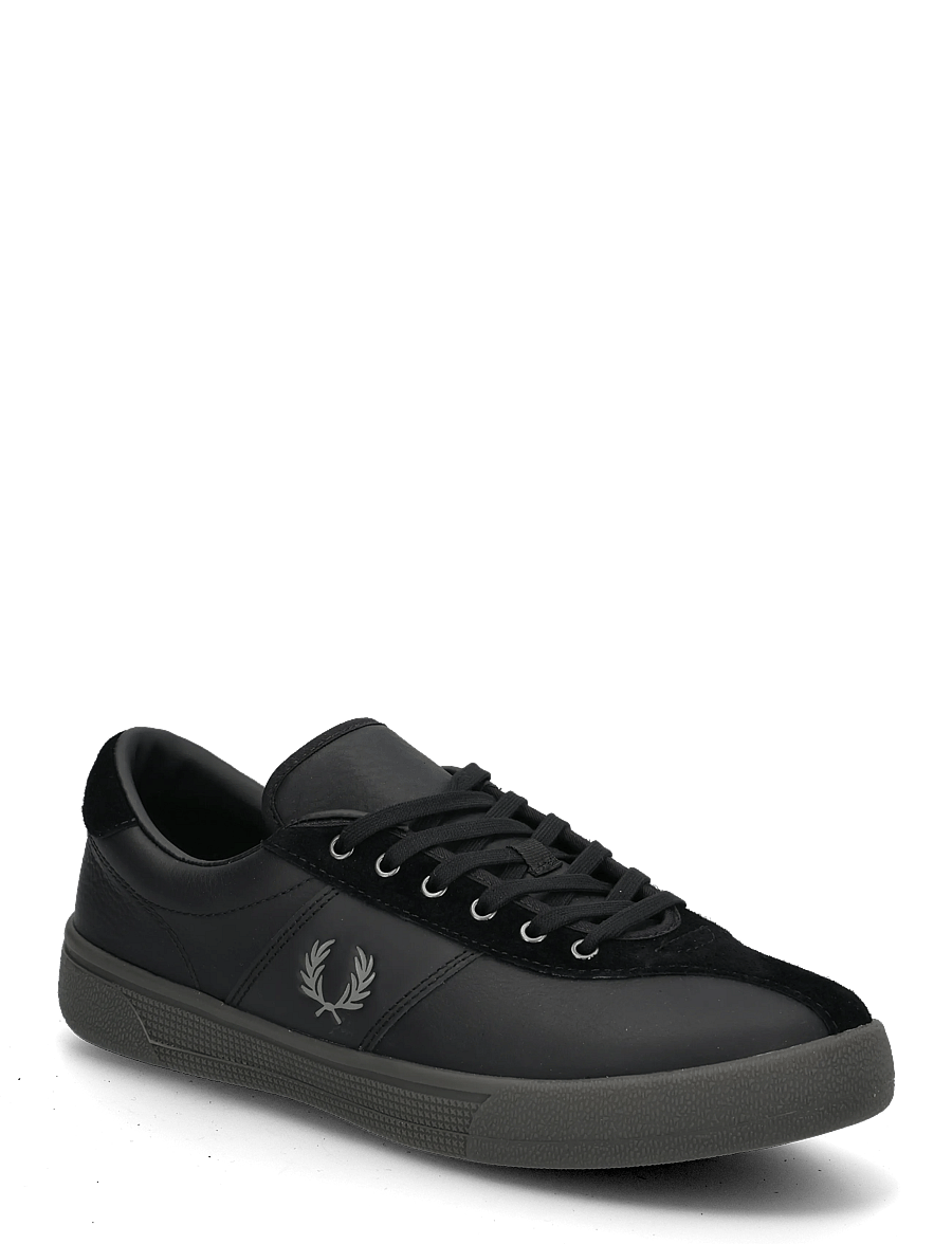 Fred Perry - TENNIS SHOE LTHR/SUEDE - shop by occasion - black - 0