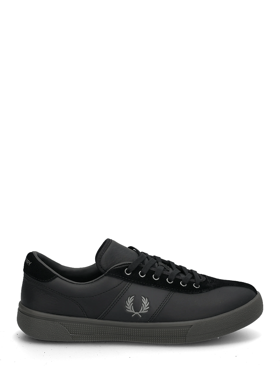 Fred Perry - TENNIS SHOE LTHR/SUEDE - shop by occasion - black - 2