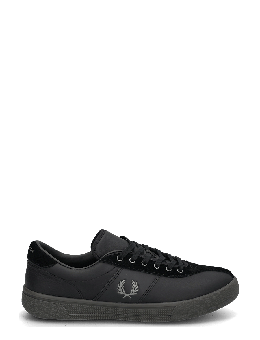 Fred Perry - TENNIS SHOE LTHR/SUEDE - lave sneakers - black - 2