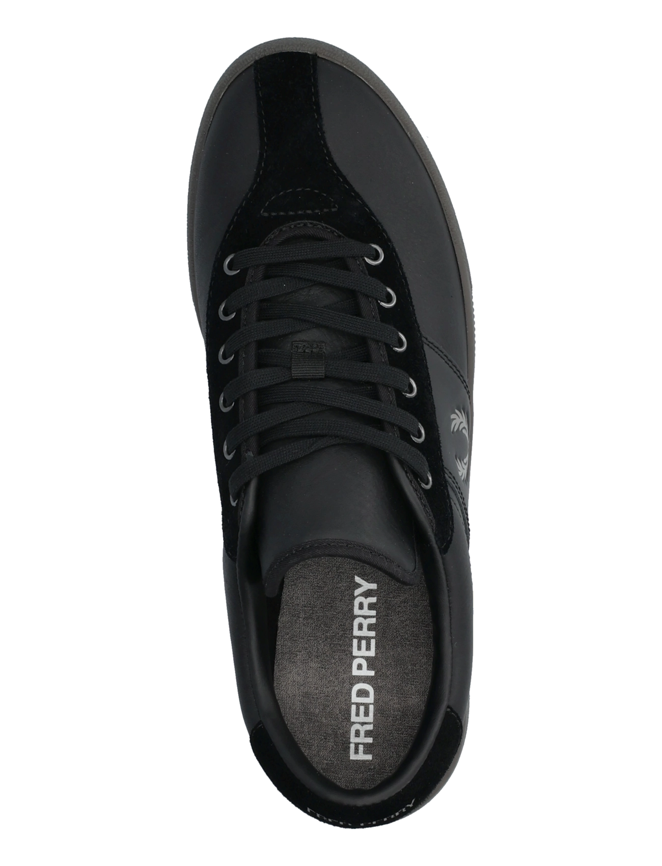 Fred Perry - TENNIS SHOE LTHR/SUEDE - lave sneakers - black - 3