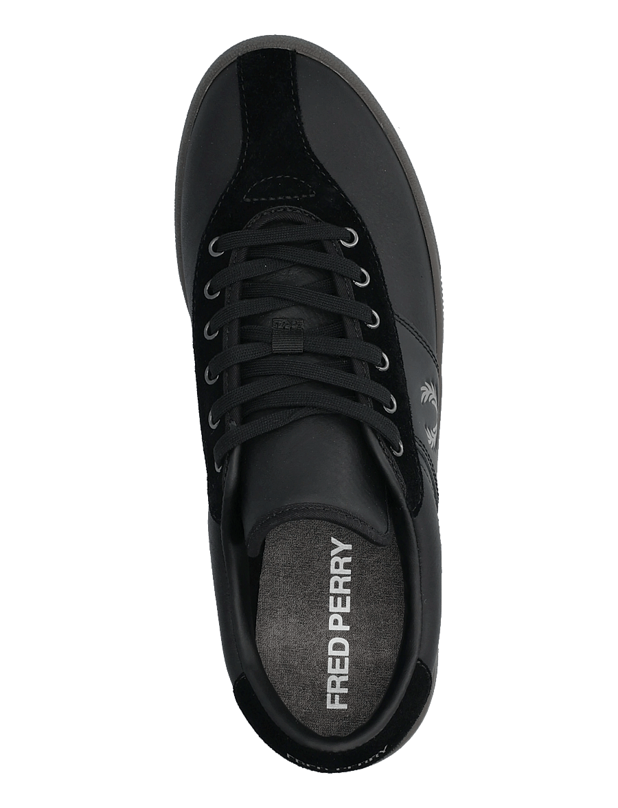 Fred Perry - TENNIS SHOE LTHR/SUEDE - lave sneakers - black - 3