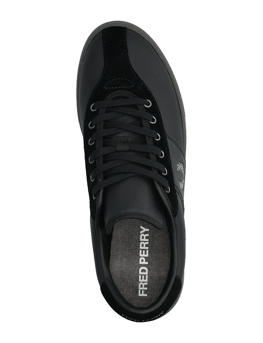 Fred Perry - TENNIS SHOE LTHR/SUEDE - shop by occasion - black - 3