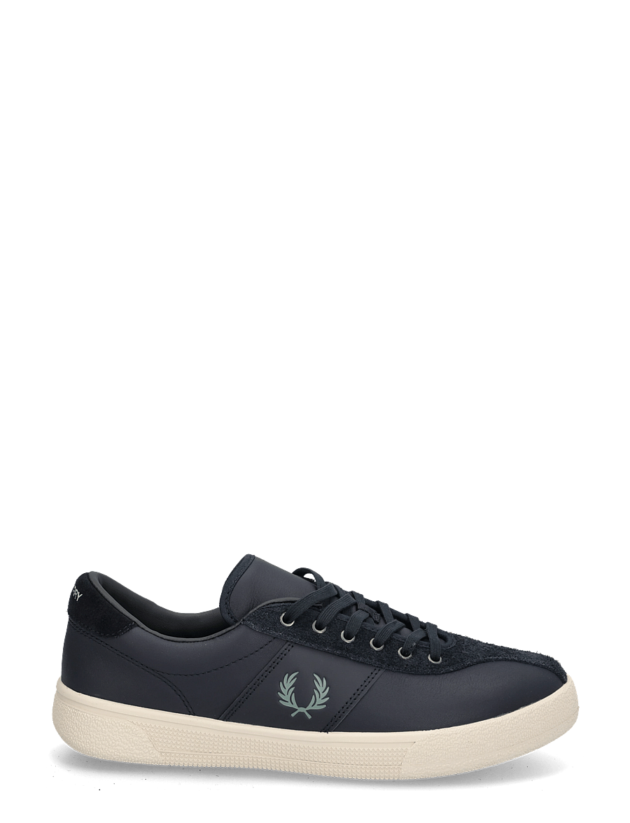 Fred Perry - TENNIS SHOE LTHR/SUEDE - madala säärega - navy - 2