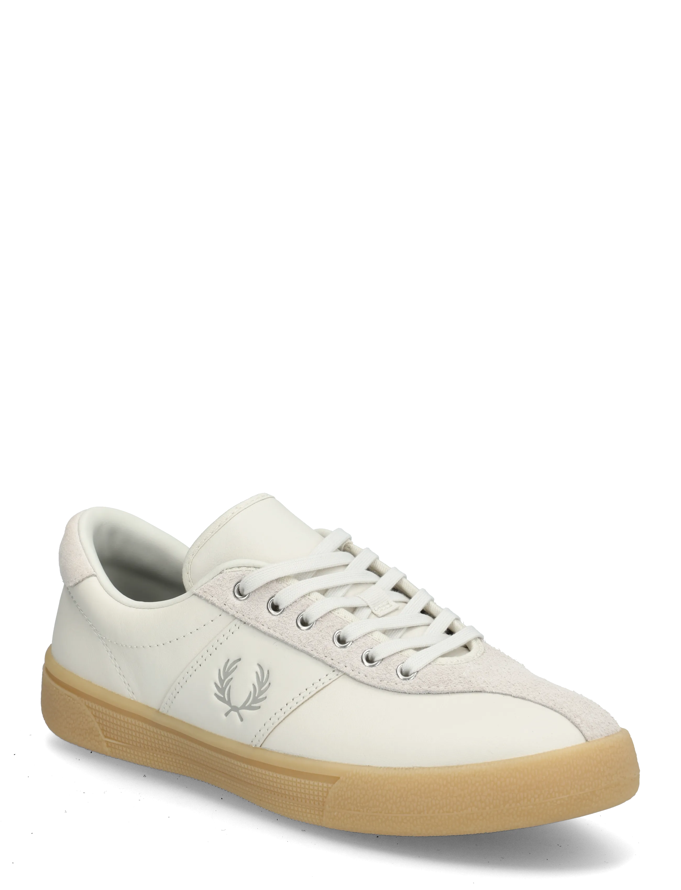 Fred Perry TENNIS SHOE LTHR/SUEDE - Fred Perry - PORCELAIN / cream