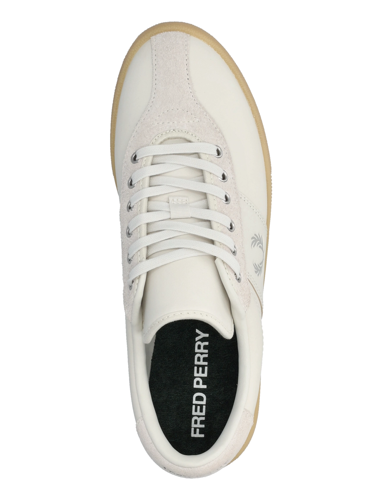Fred Perry - TENNIS SHOE LTHR/SUEDE - lave sneakers - porcelain - 3