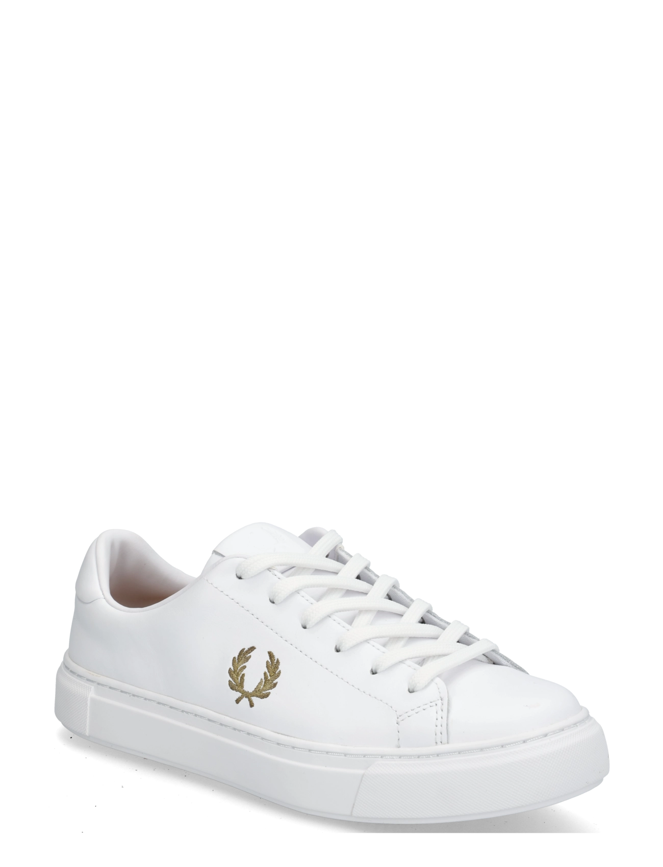 Fred Perry B71 LEATHER - Jalanõud - WHITE / white