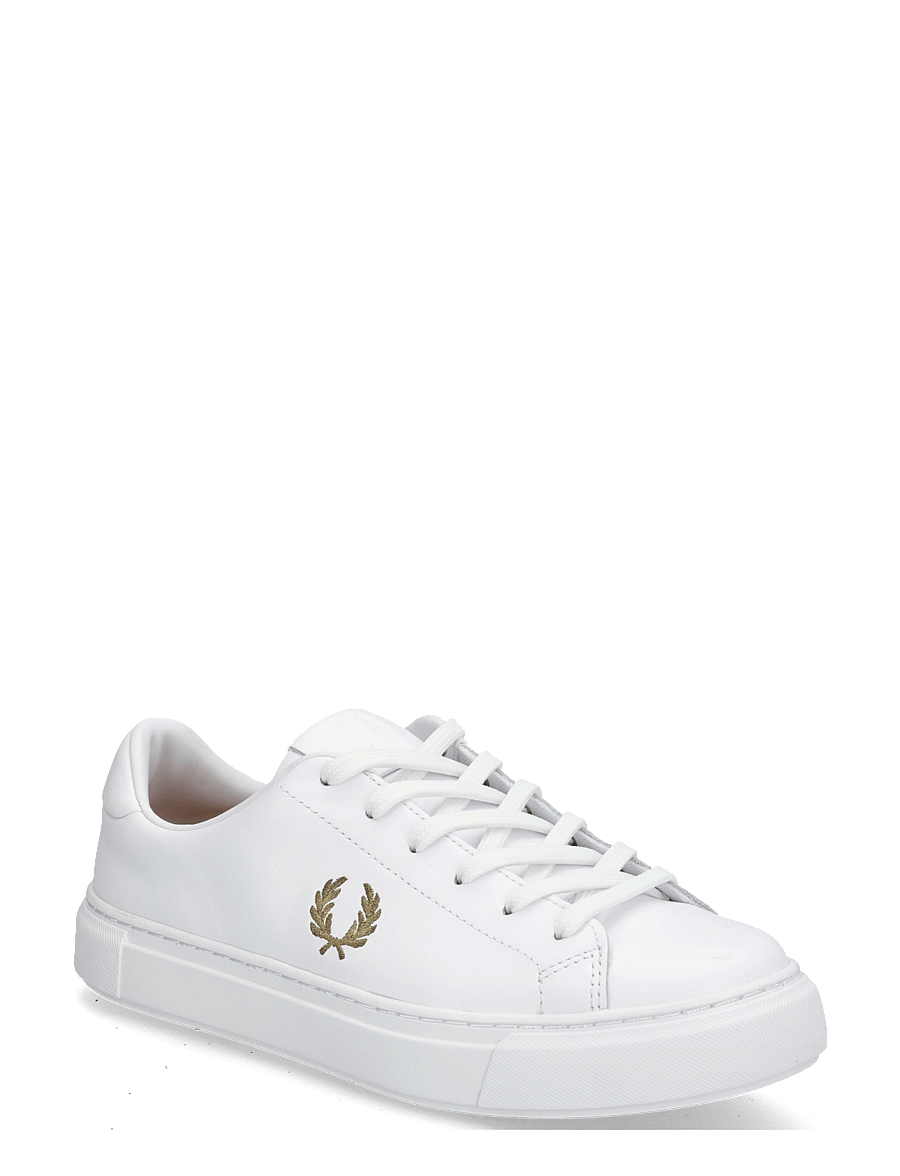 Fred Perry - B71 LEATHER - madala säärega - white - 0