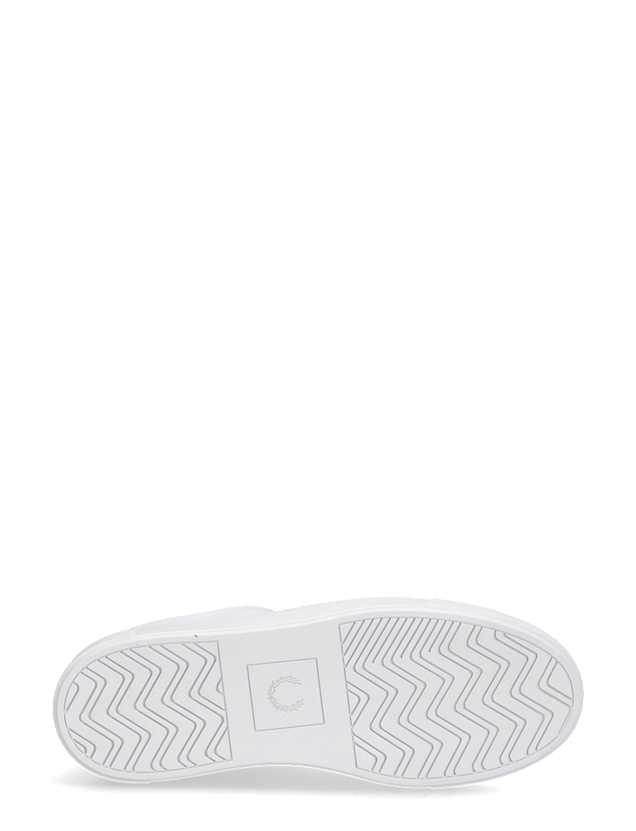 Fred Perry - B71 LEATHER - madala säärega - white - 4