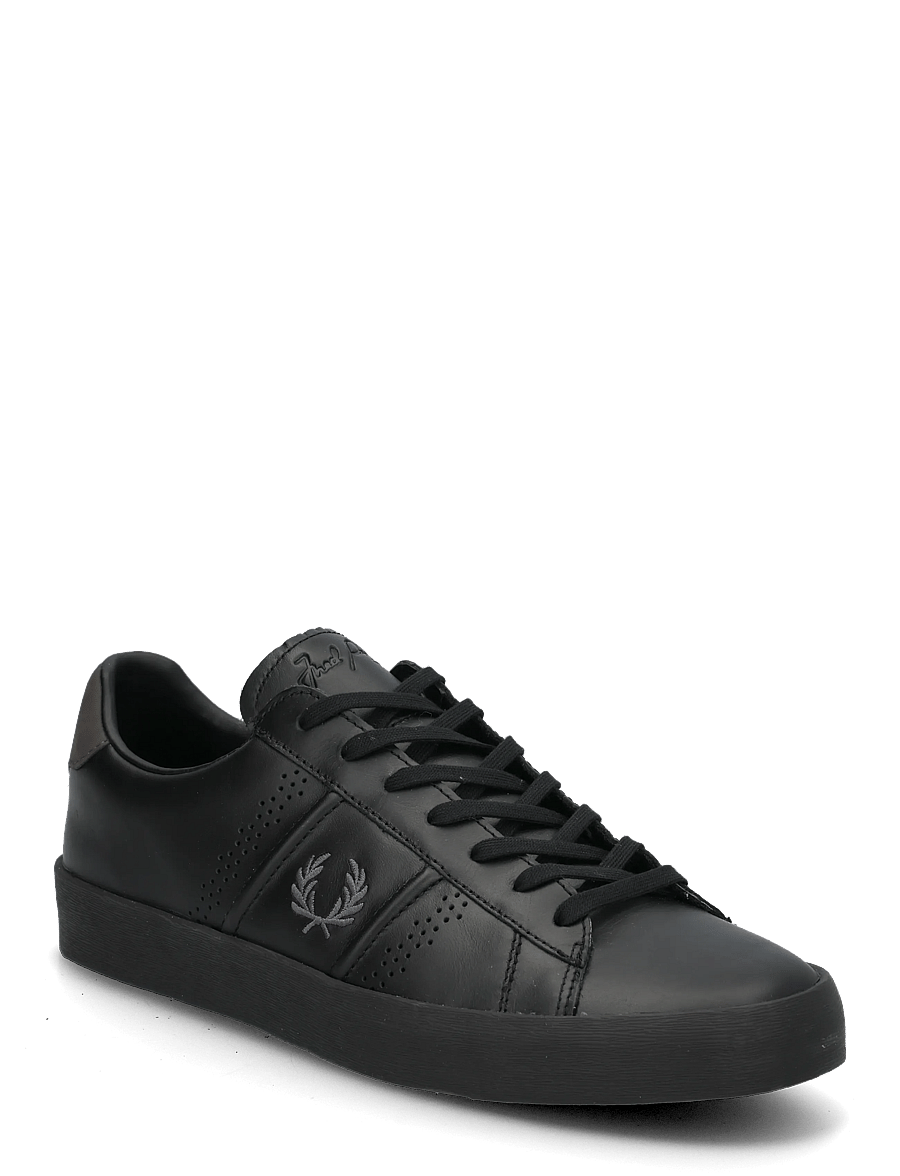 Fred Perry - TOPSPIN LEATHER - iepirkties noteiktam pasākumam - black - 0