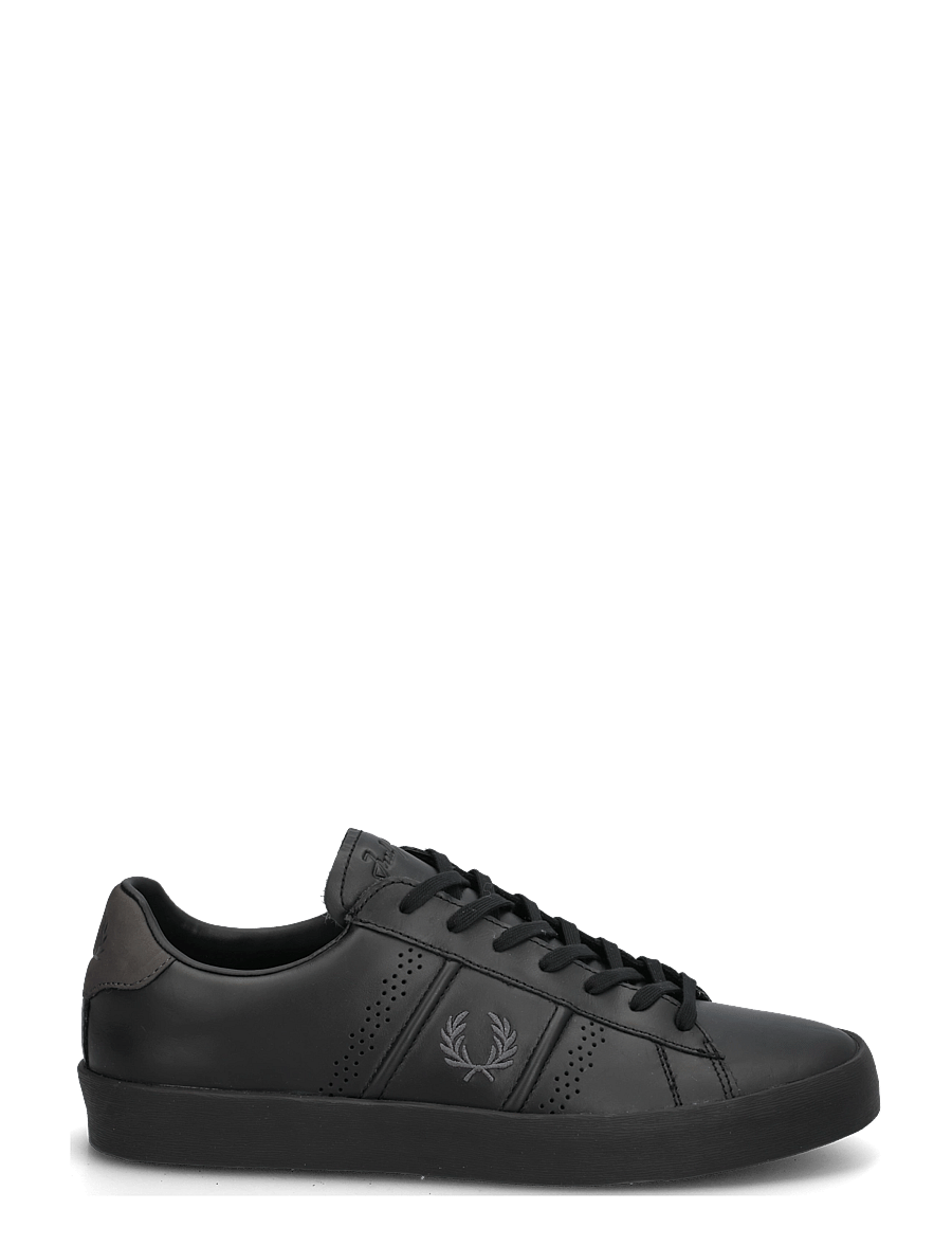 Fred Perry - TOPSPIN LEATHER - low tops - black - 2