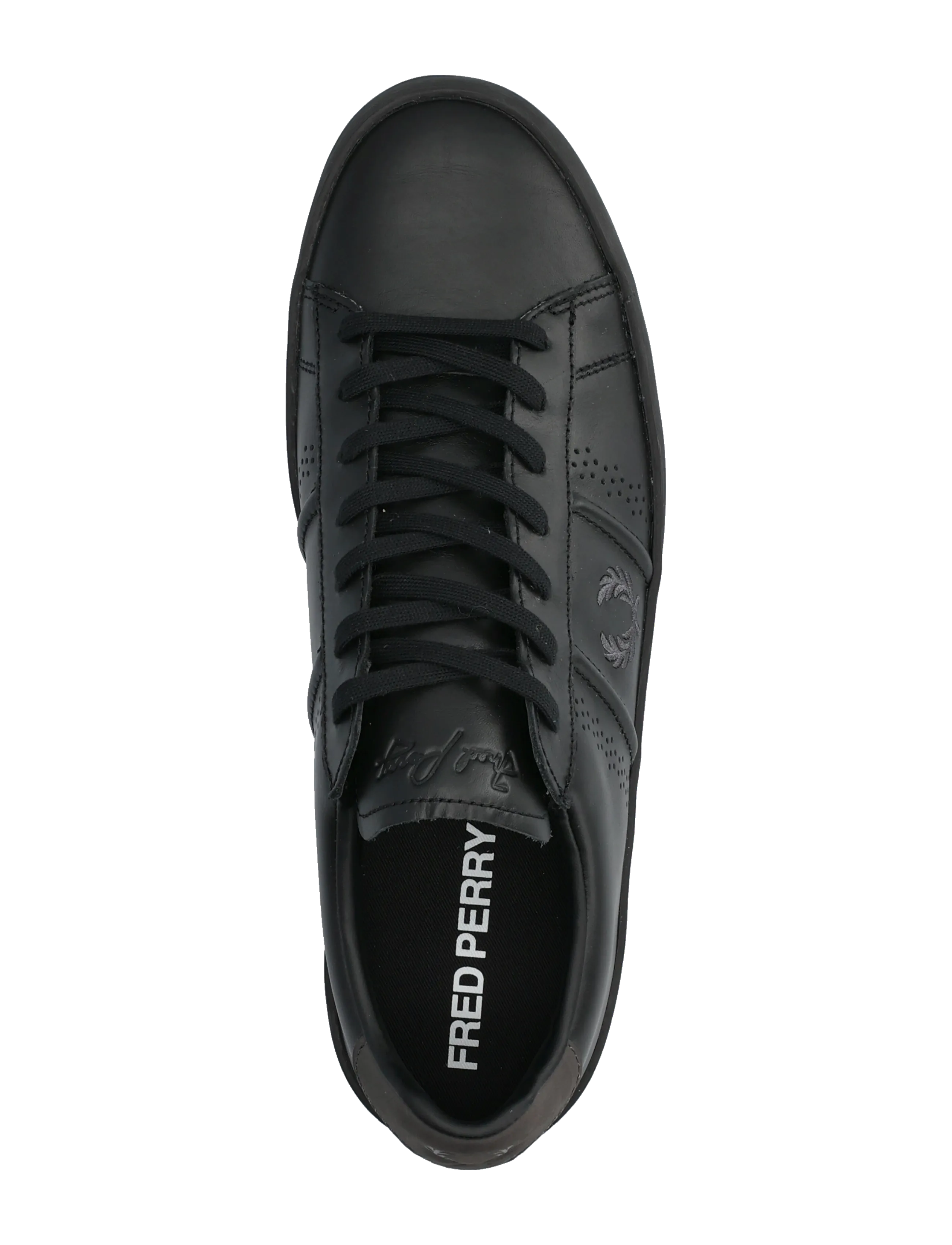 Fred Perry - TOPSPIN LEATHER - iepirkties noteiktam pasākumam - black - 3
