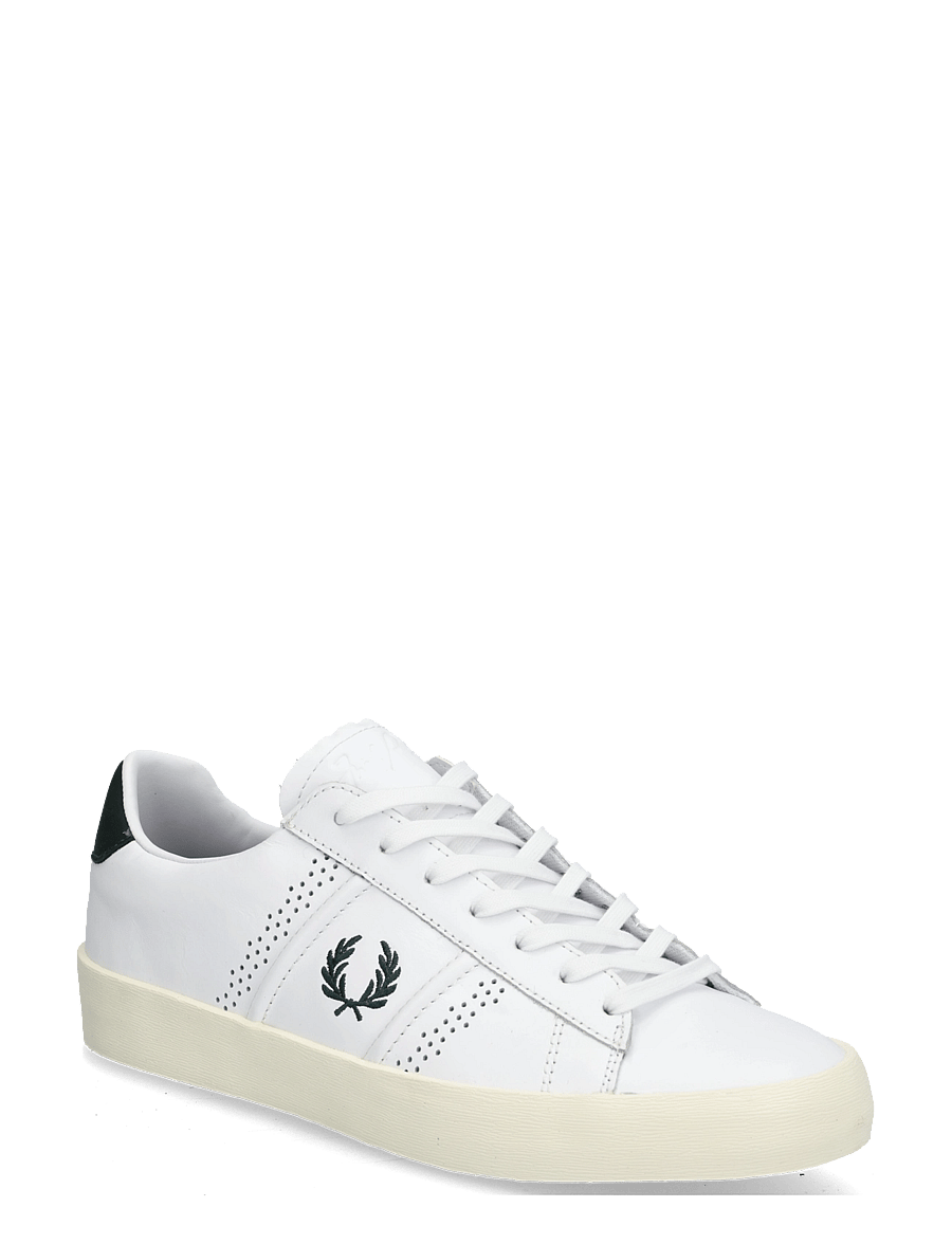 Fred Perry - TOPSPIN LEATHER - madala säärega - white - 0