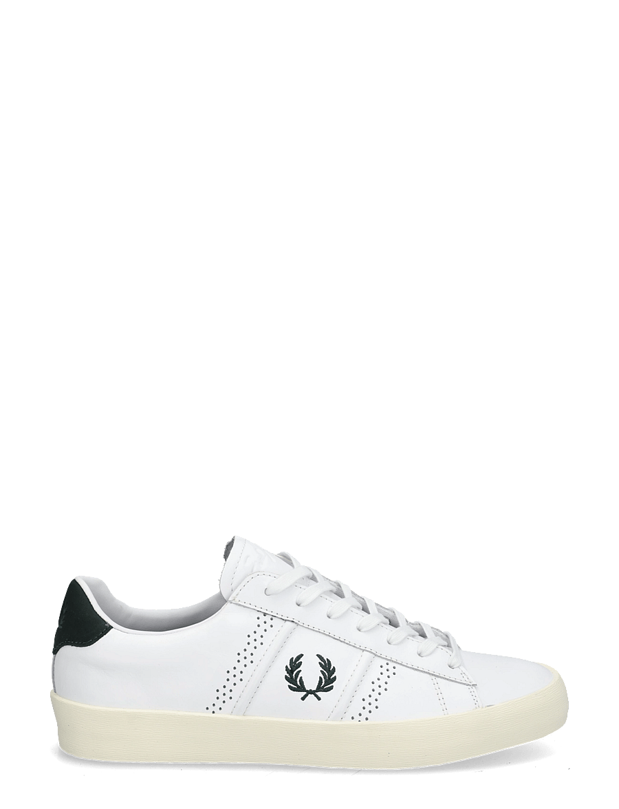 Fred Perry - TOPSPIN LEATHER - madala säärega - white - 2