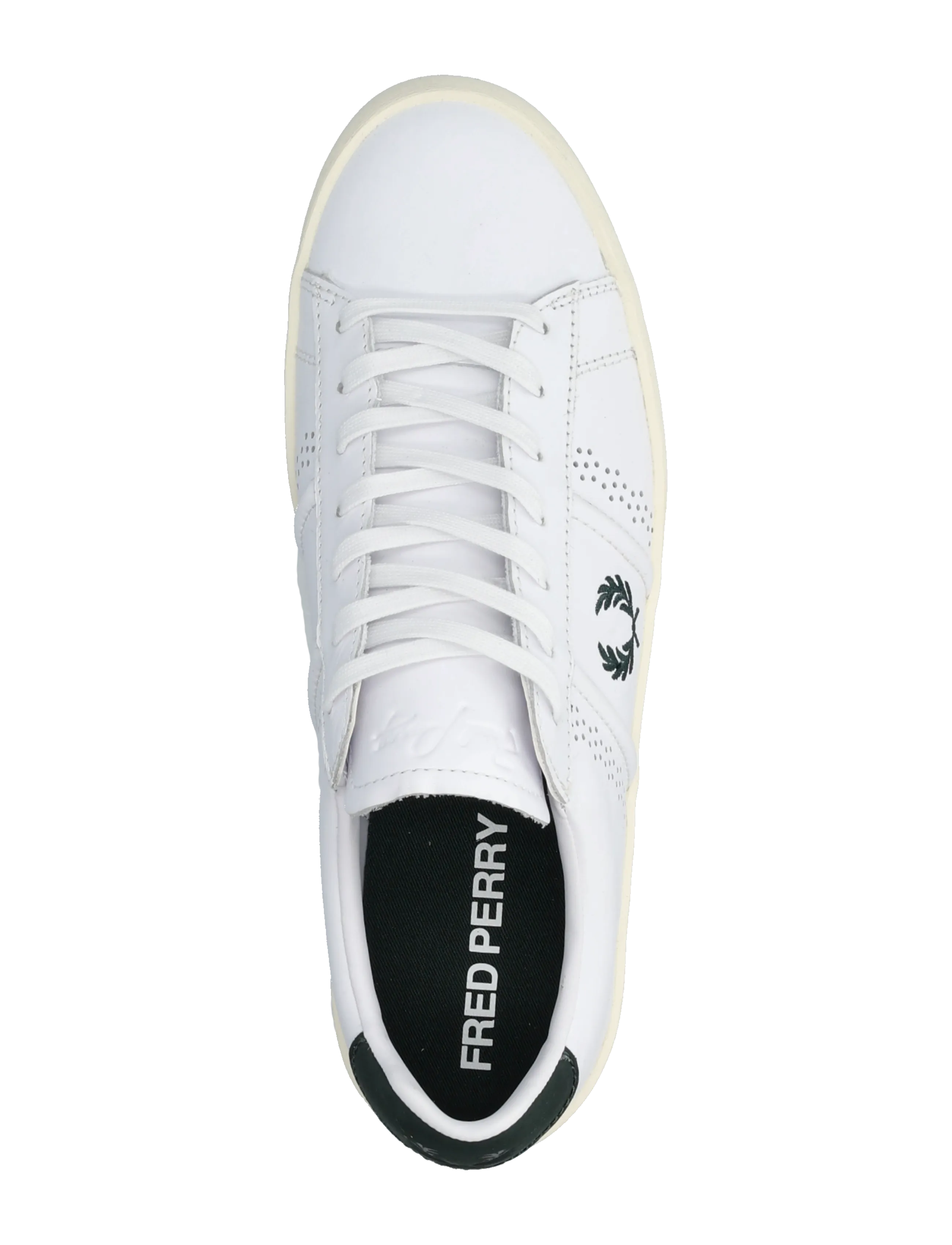 Fred Perry - TOPSPIN LEATHER - nach anlass kaufen - white - 3