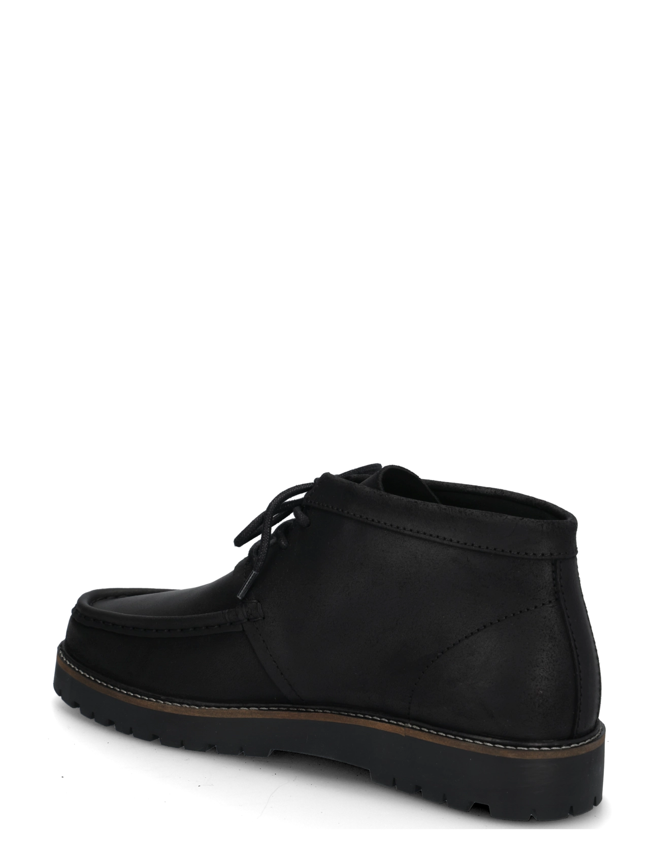 Fred Perry - KENNEY MID WAXED SUEDE - black - 1