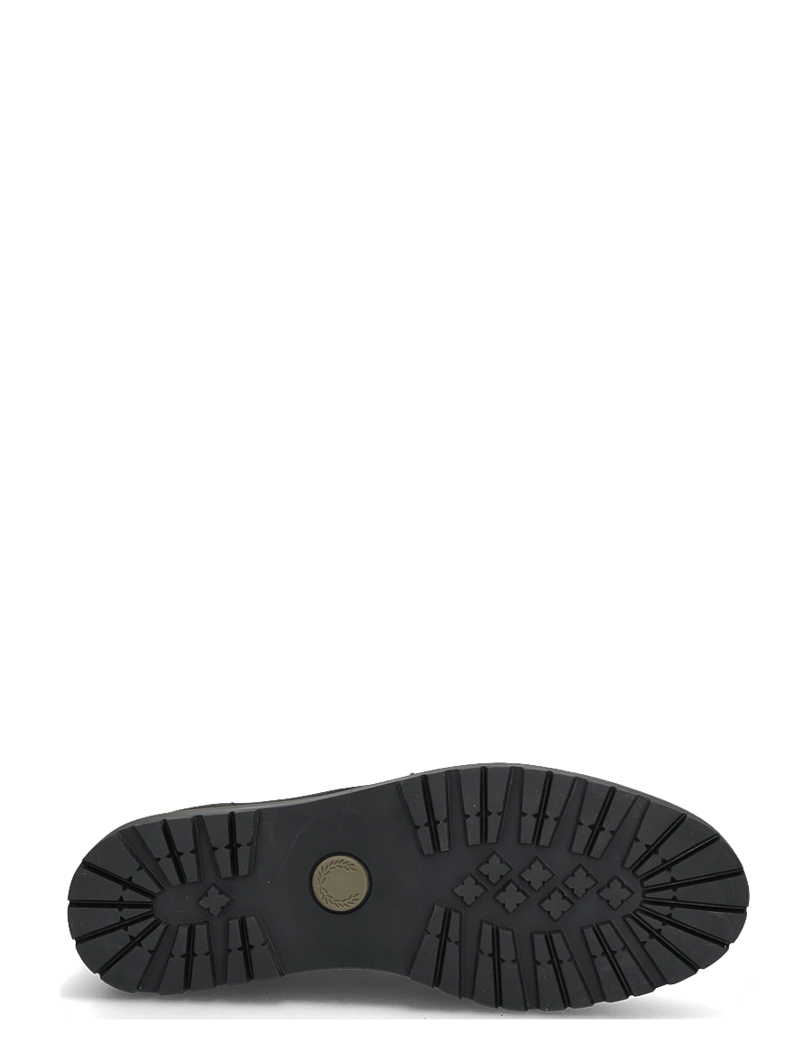 Fred Perry - KENNEY MID WAXED SUEDE - chukka boots - black - 4