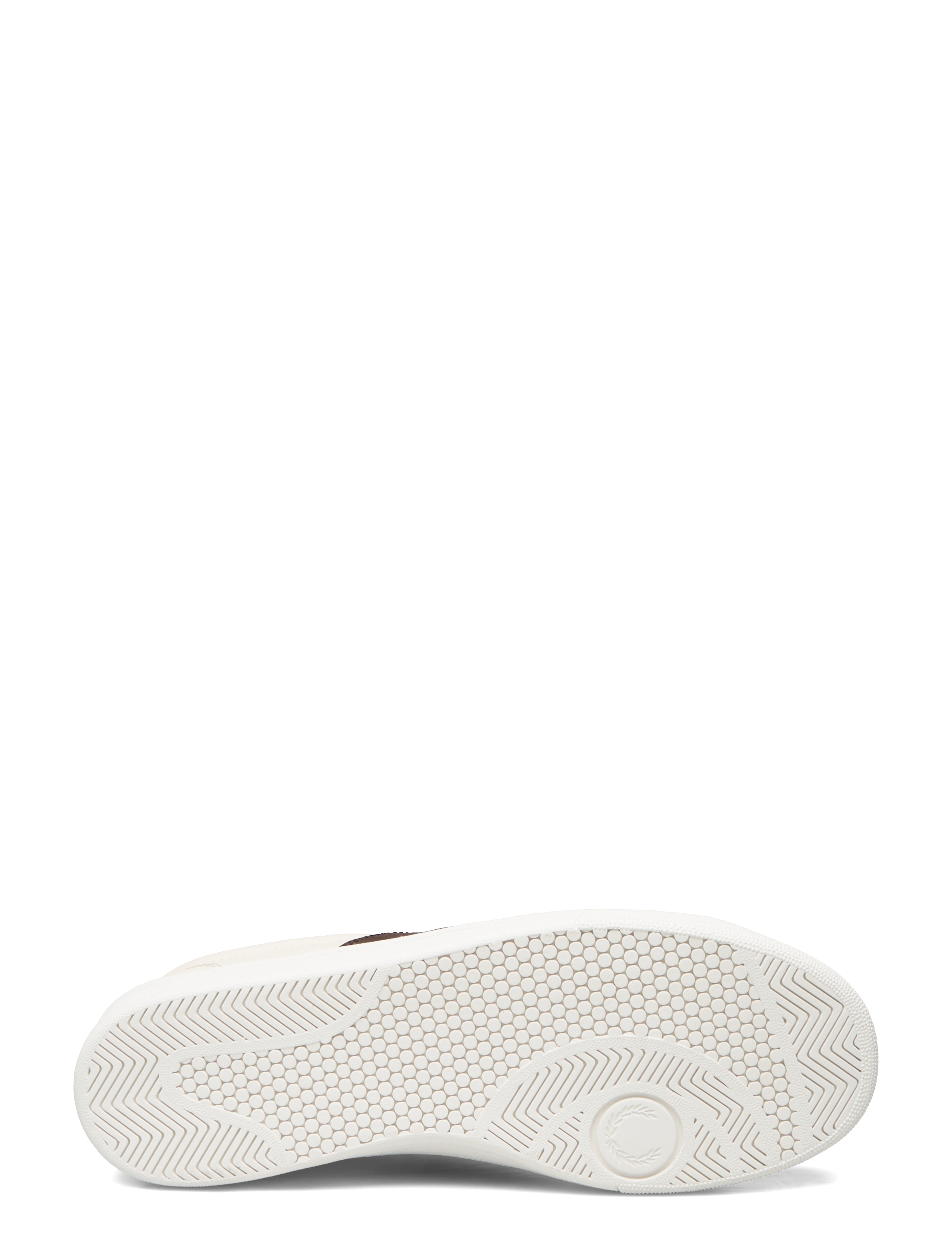 Fred Perry - B721 T LTHR/BRND - ecru - 4