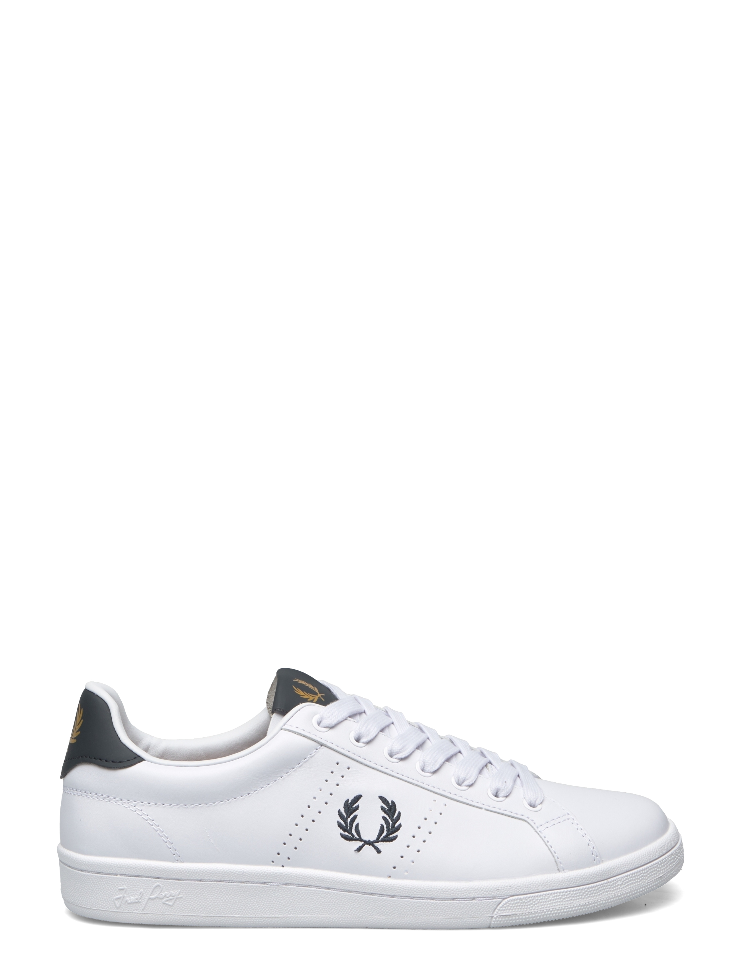 Fred Perry - B721 LEATHER - white - 1
