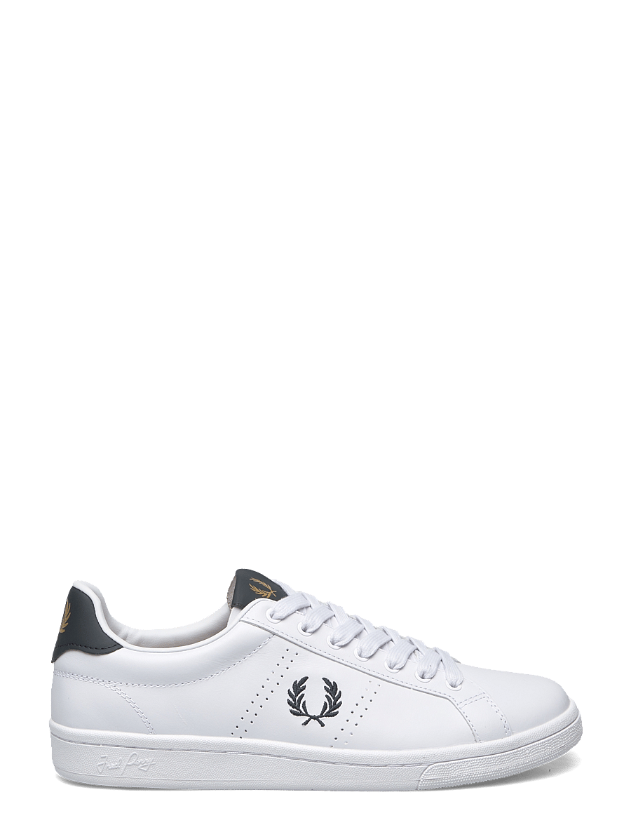 Fred Perry - B721 LEATHER - white - 1
