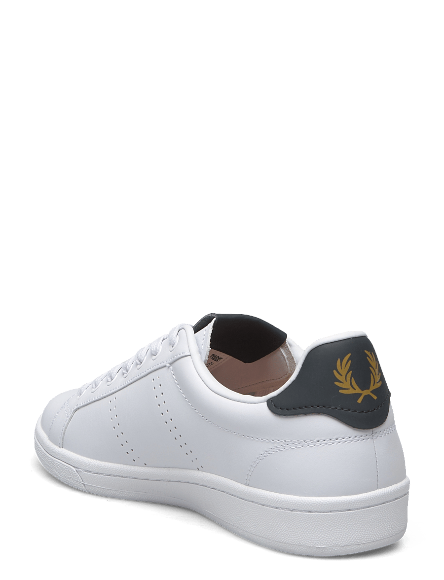 Fred Perry - B721 LEATHER - white - 2
