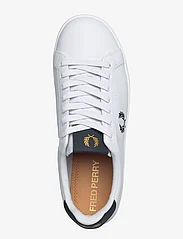 Fred Perry - B721 LEATHER - lav ankel - white - 3