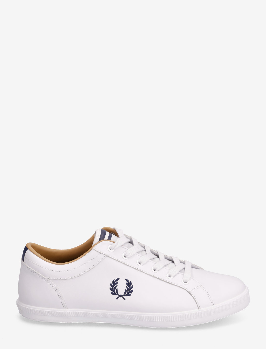Fred Perry Baseline Leather Low Tops Boozt