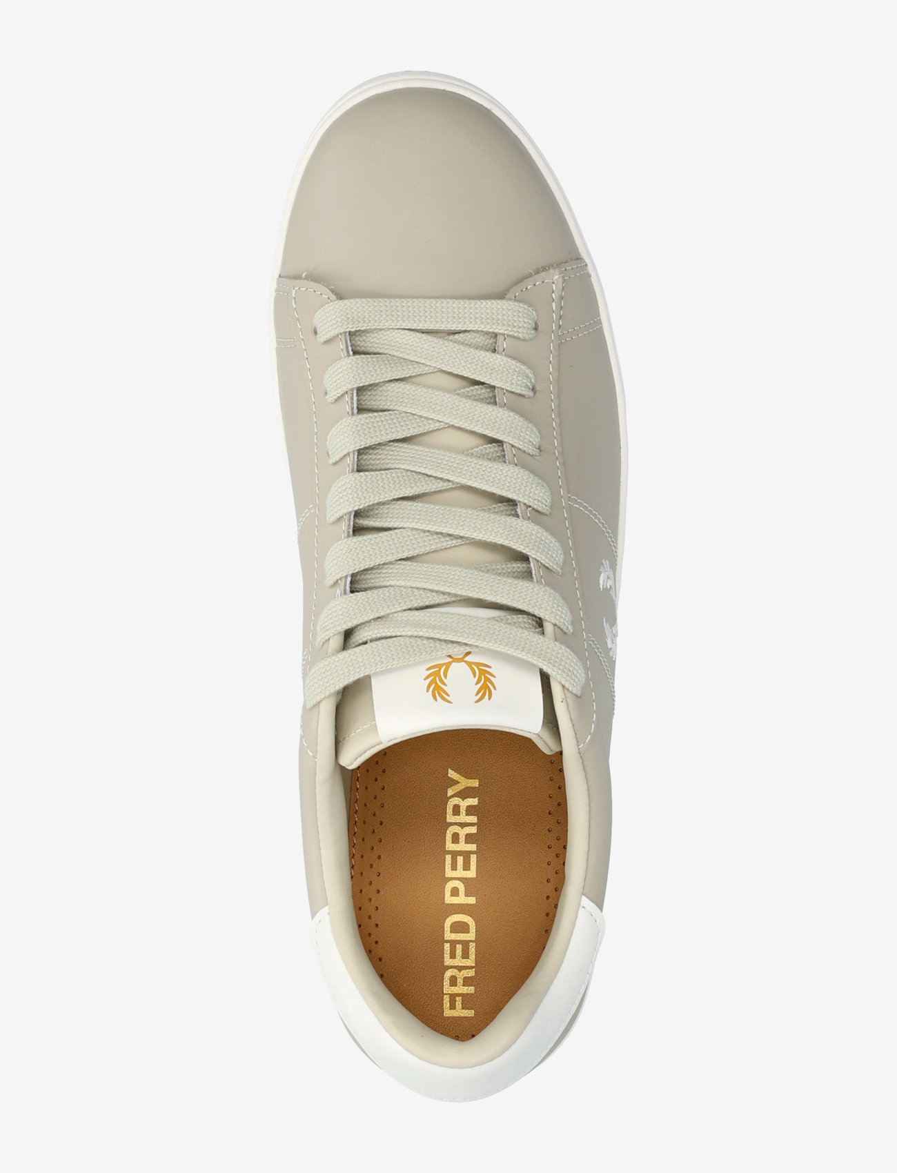 Fred Perry - SPENCER LEATHER - light oyster - 3