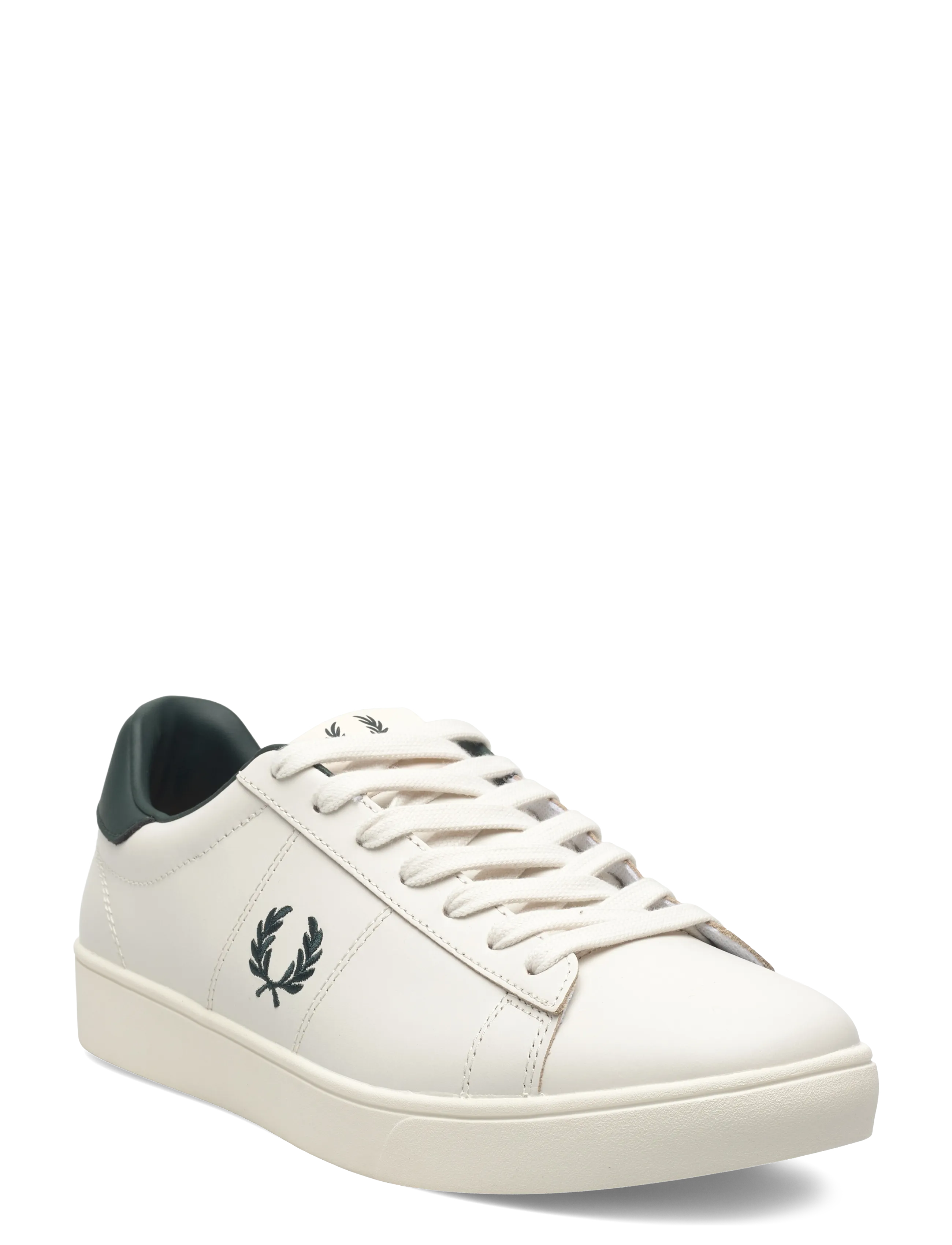Fred Perry SPENCER LEATHER - Shoes - PORCELAIN / white