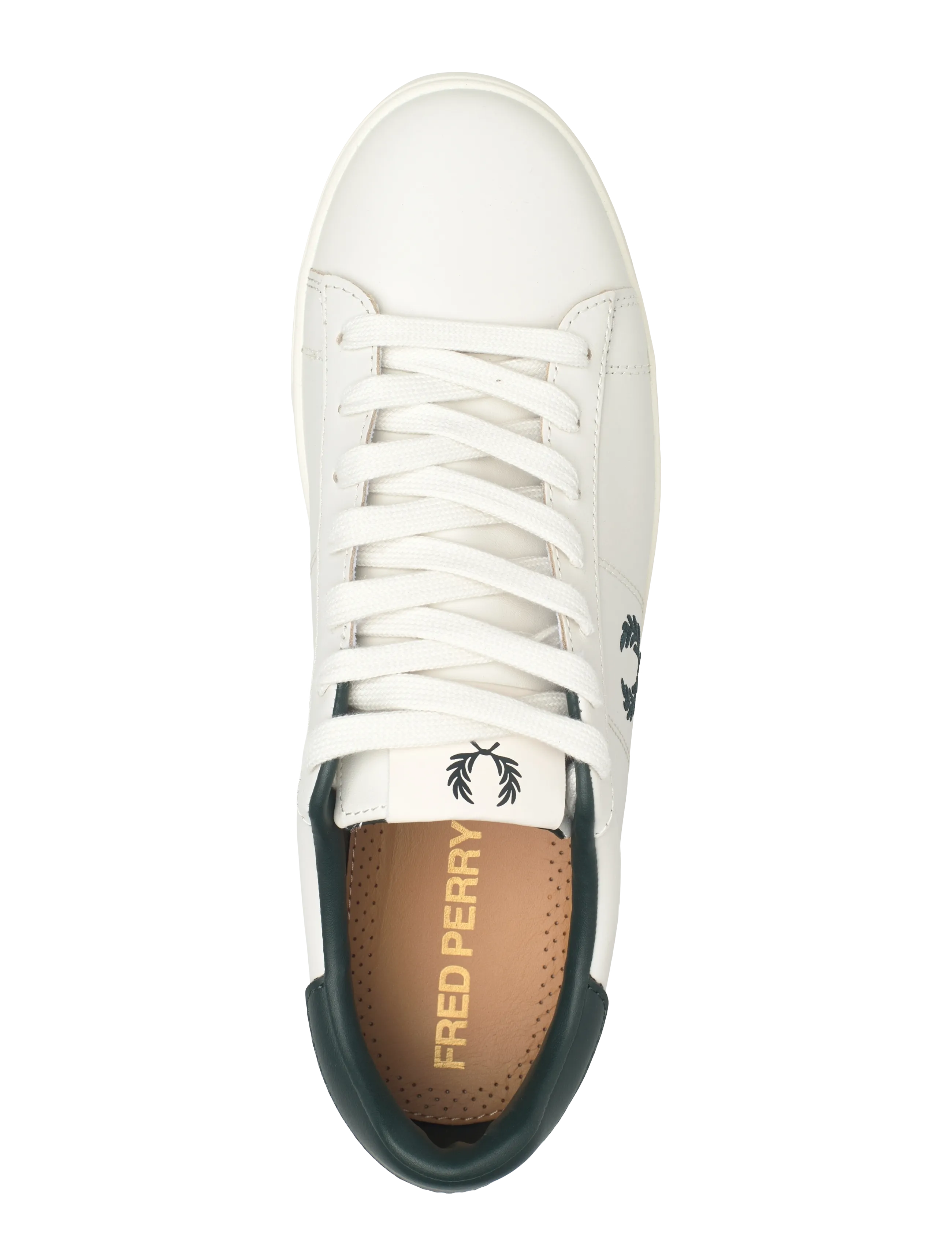 Fred Perry - SPENCER LEATHER - madala säärega tossud - porcelain - 3