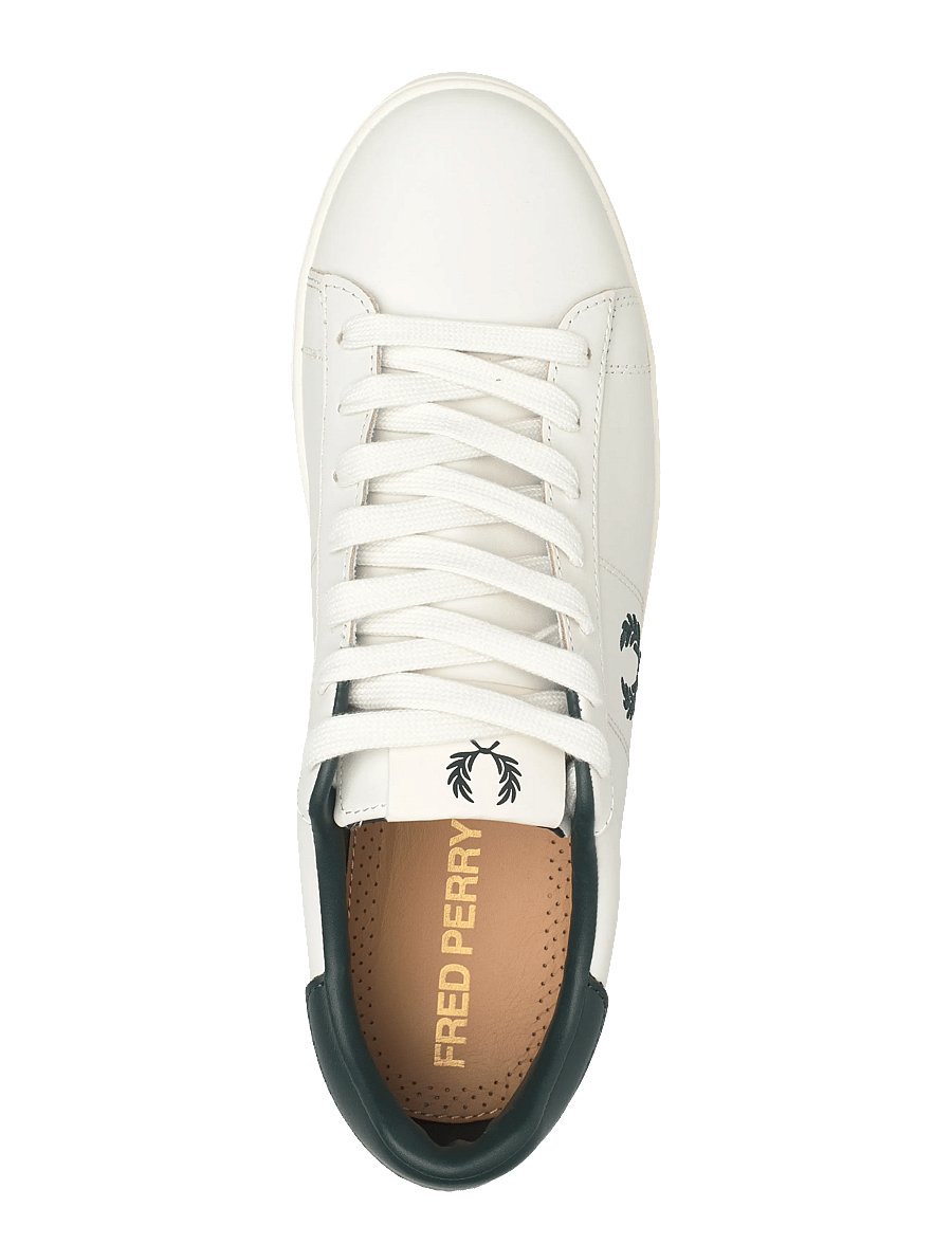 Fred Perry - SPENCER LEATHER - madala säärega - porcelain - 3